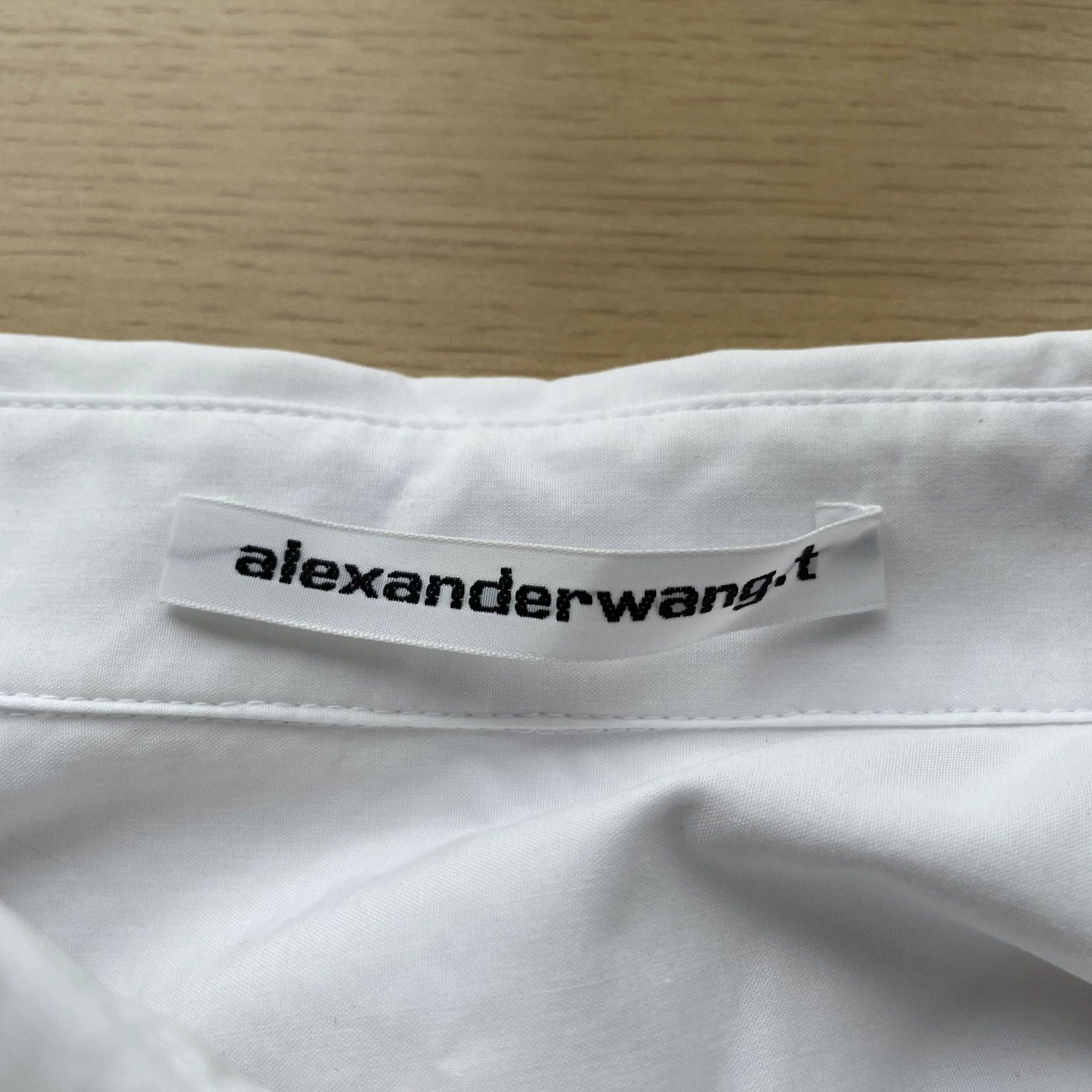 Alexander Wang Alexander Wang White Solid Two - Piece LS Shirt S Like New Size S / US 4 / IT 40 - 5 Thumbnail