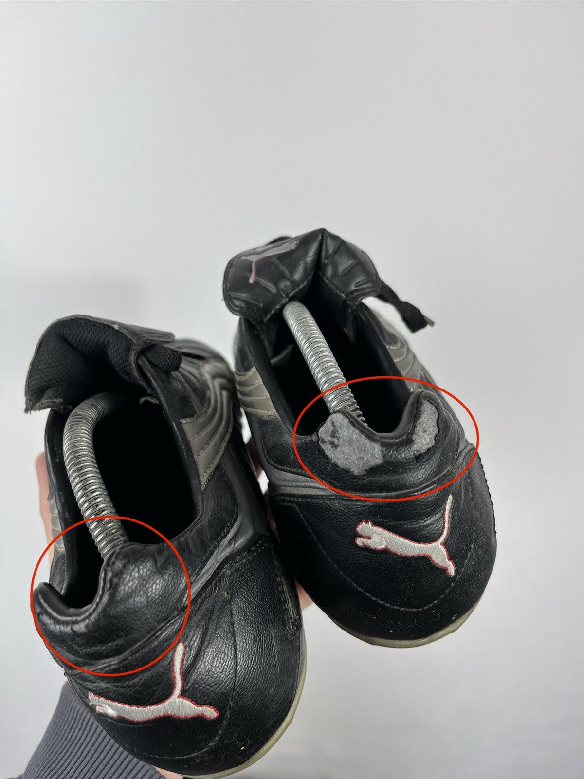 Puma Vintage Puma Soccer Cleats Leather Football Boots 45 US 11.5 Size US 11.5 / EU 44-45 - 10 Thumbnail