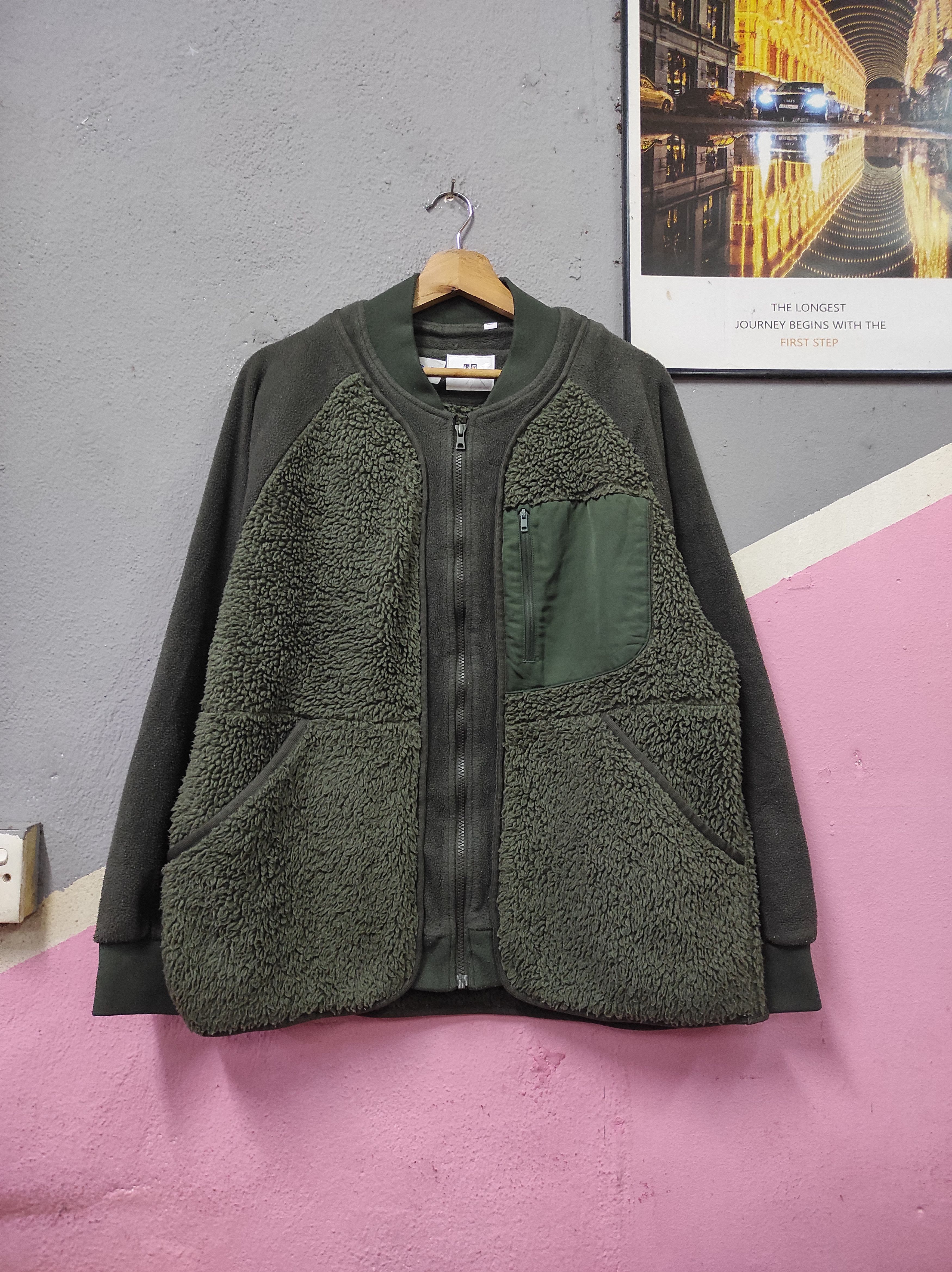 Uniqlo × White Mountaineering UNIQLO X WHITE MOUNTAINEERING JACKET SWEATER FLEECE Size US L / EU 52-54 / 3 - 1 Thumbnail
