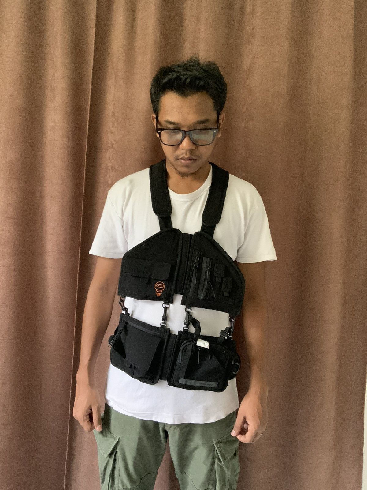 Bershka Bershka Urbanwear Multipocket Chest Bag Size ONE SIZE - 18 Thumbnail
