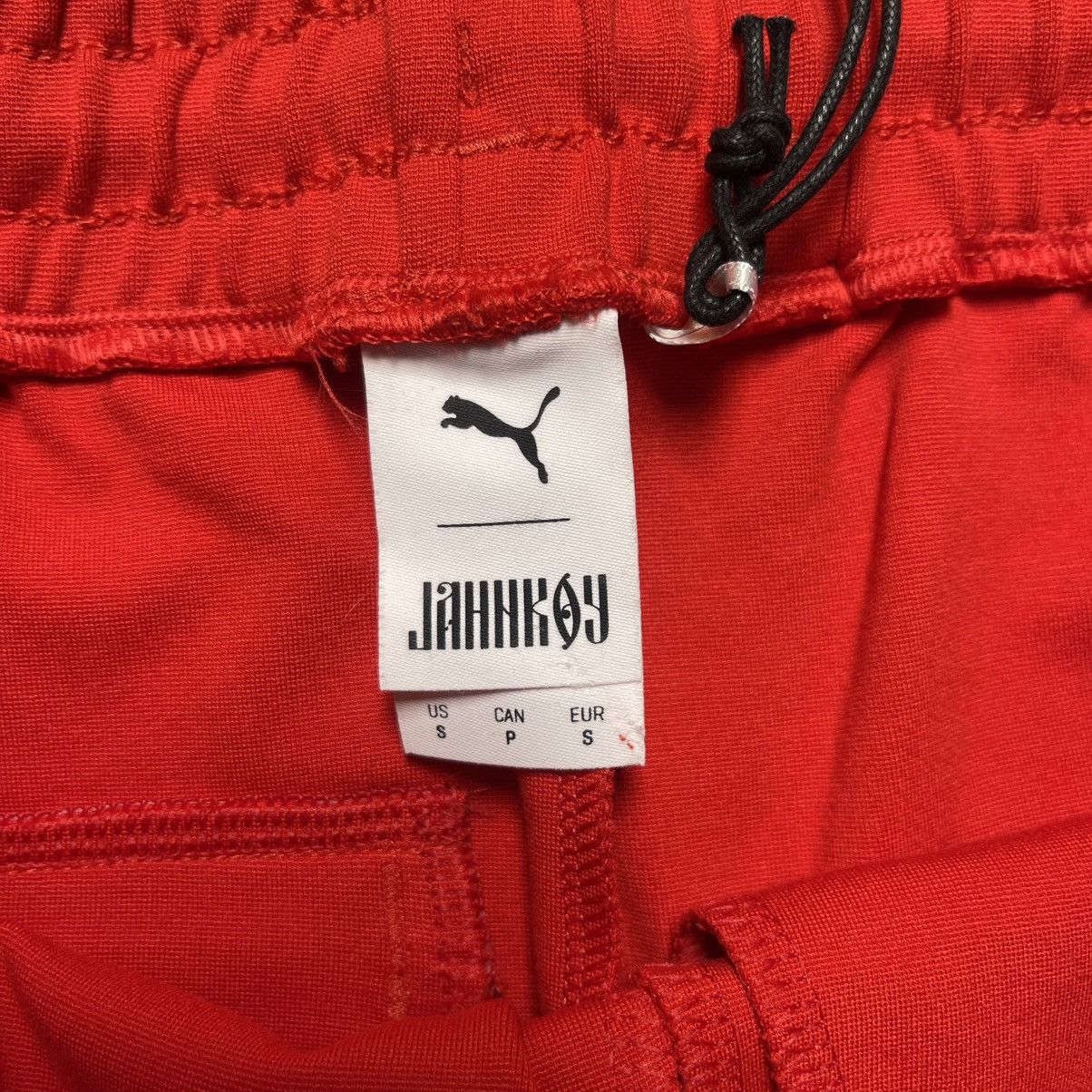 Puma × Vintage Puma x Jahnkoy Track Pants Stretch Waist Red Mens Joggers Size US 30 / EU 46 - 10 Thumbnail