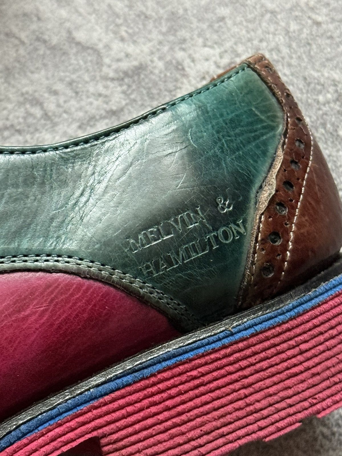 Designer × Melvin & Hamilton Melvin & Hamilton 40size Amelie 3 leather brogues shoes Size US 9 / EU 42 - 14 Thumbnail