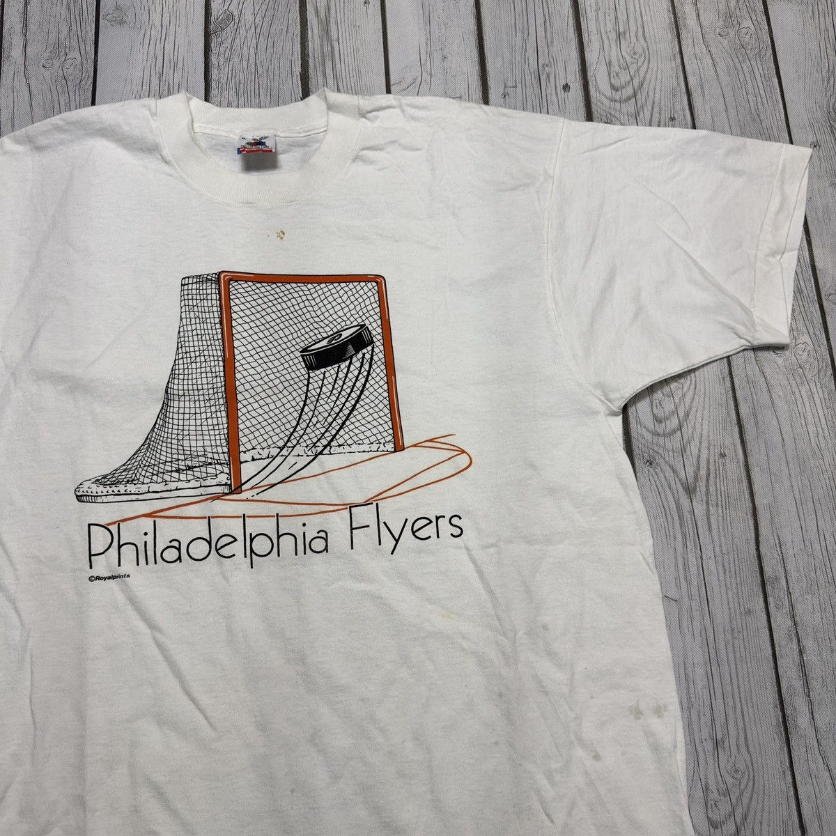 Fruit Of The Loom × NHL × Vintage Vintage Philadelphia Flyers tee Size US XL / EU 56 / 4 - 3 Thumbnail