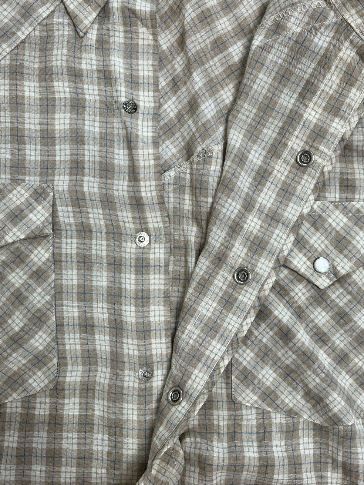 Vintage Vintage Lee Plaid Pearl Snap Western Shirt Size US S / EU 44-46 / 1 - 4 Thumbnail