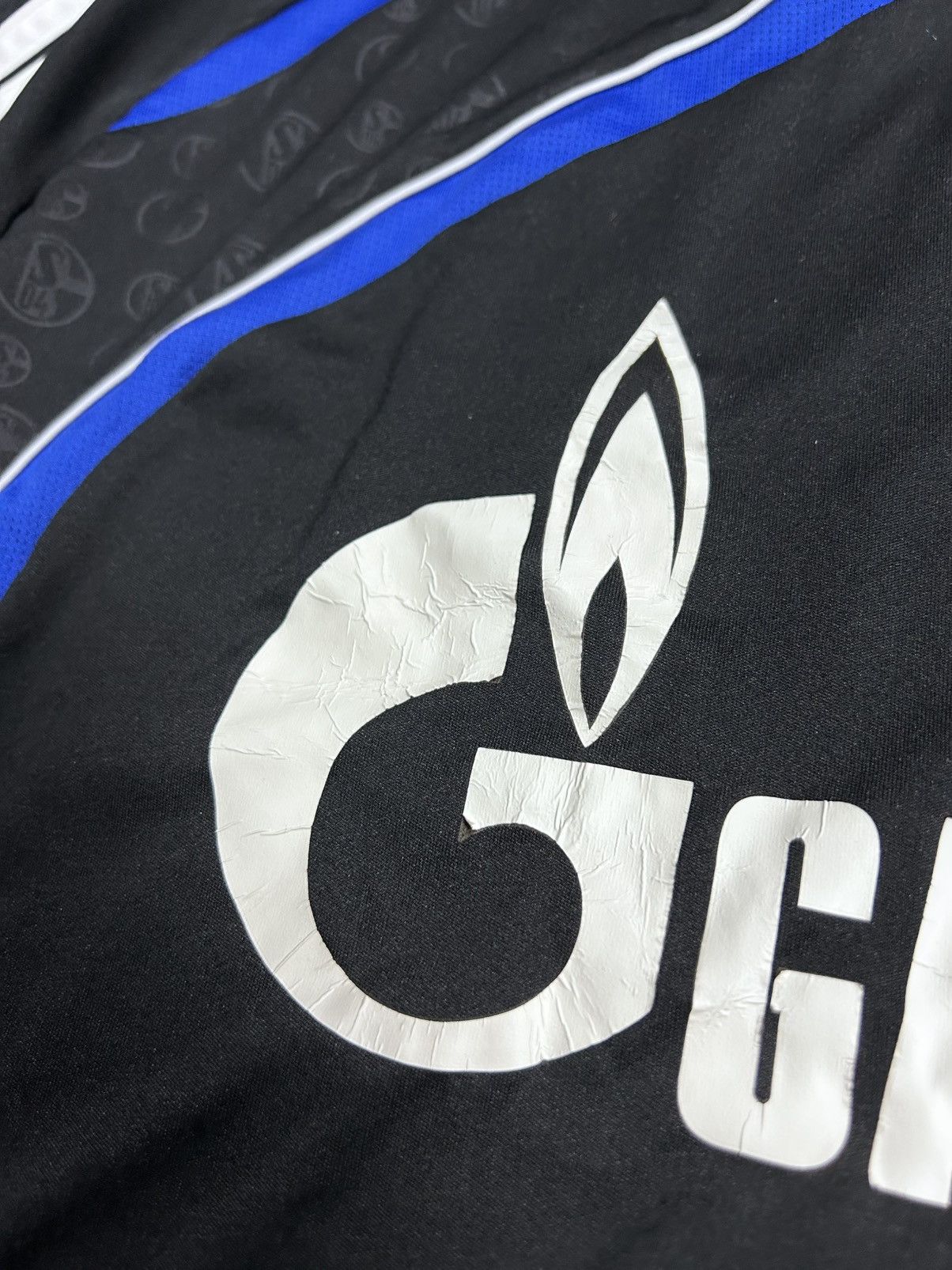 Adidas Schalke 04 2008/2009 vintage Adidas Jersey black Gazprom Size US XL / EU 56 / 4 - 7 Thumbnail