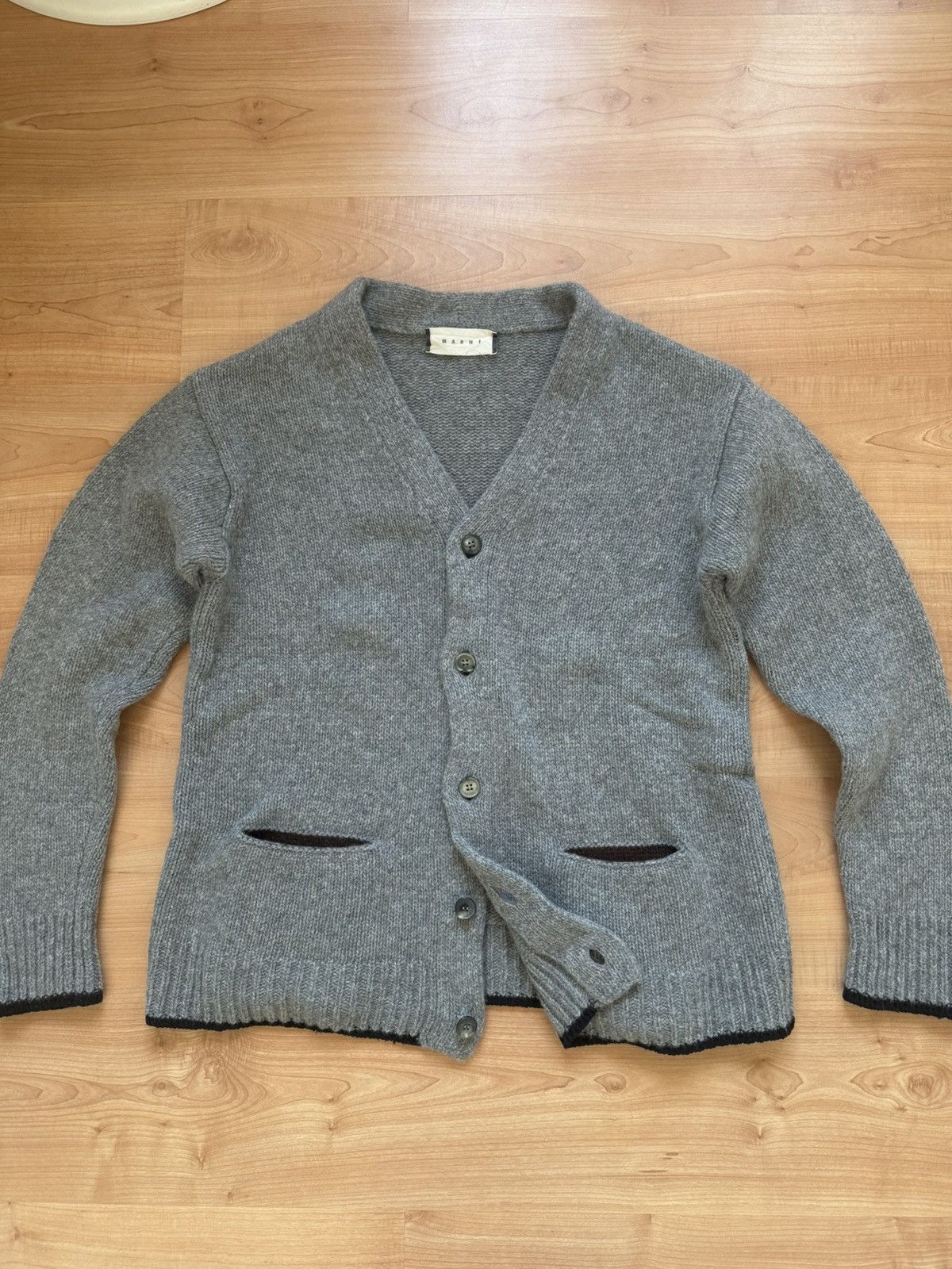 Marni × Vintage Marni heavy weight sweater Size US L / EU 52-54 / 3 - 1 Thumbnail
