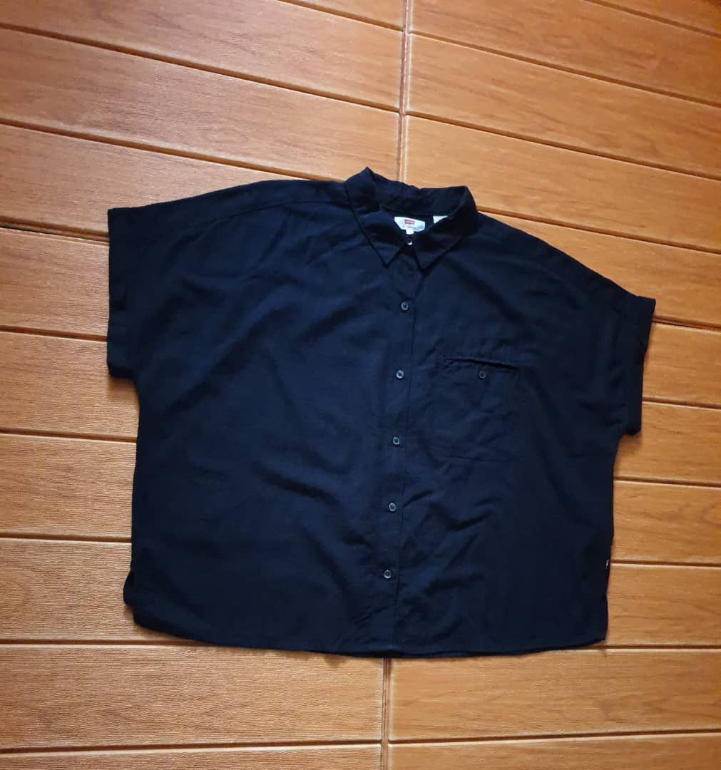 Levi's Levis black colour button ups shirt Size M / US 6-8 / IT 42-44 - 5 Thumbnail