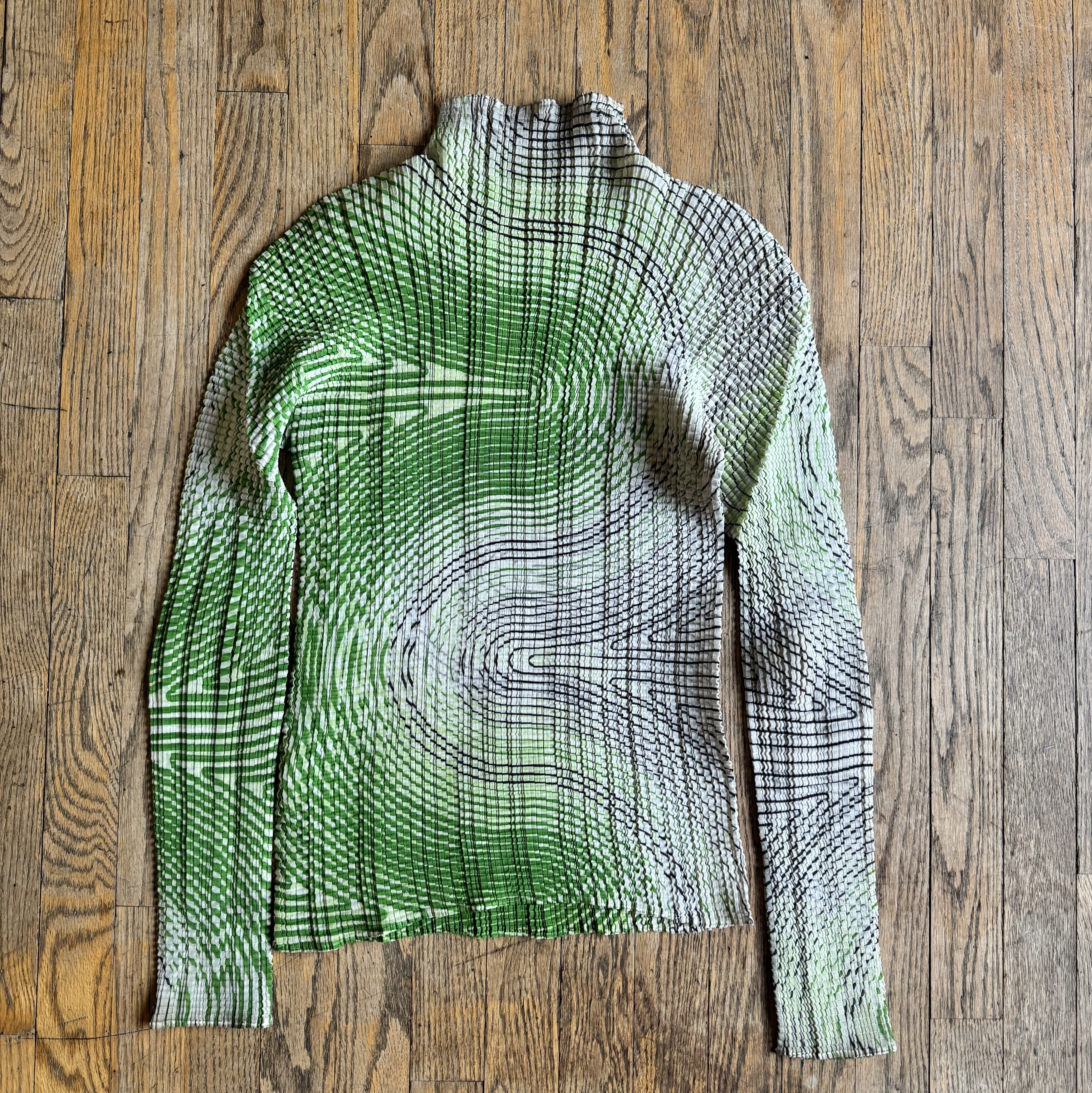 Issey Miyake 1990 Issey Miyake swirl printed top Size US M / EU 48-50 / 2 - 5 Thumbnail