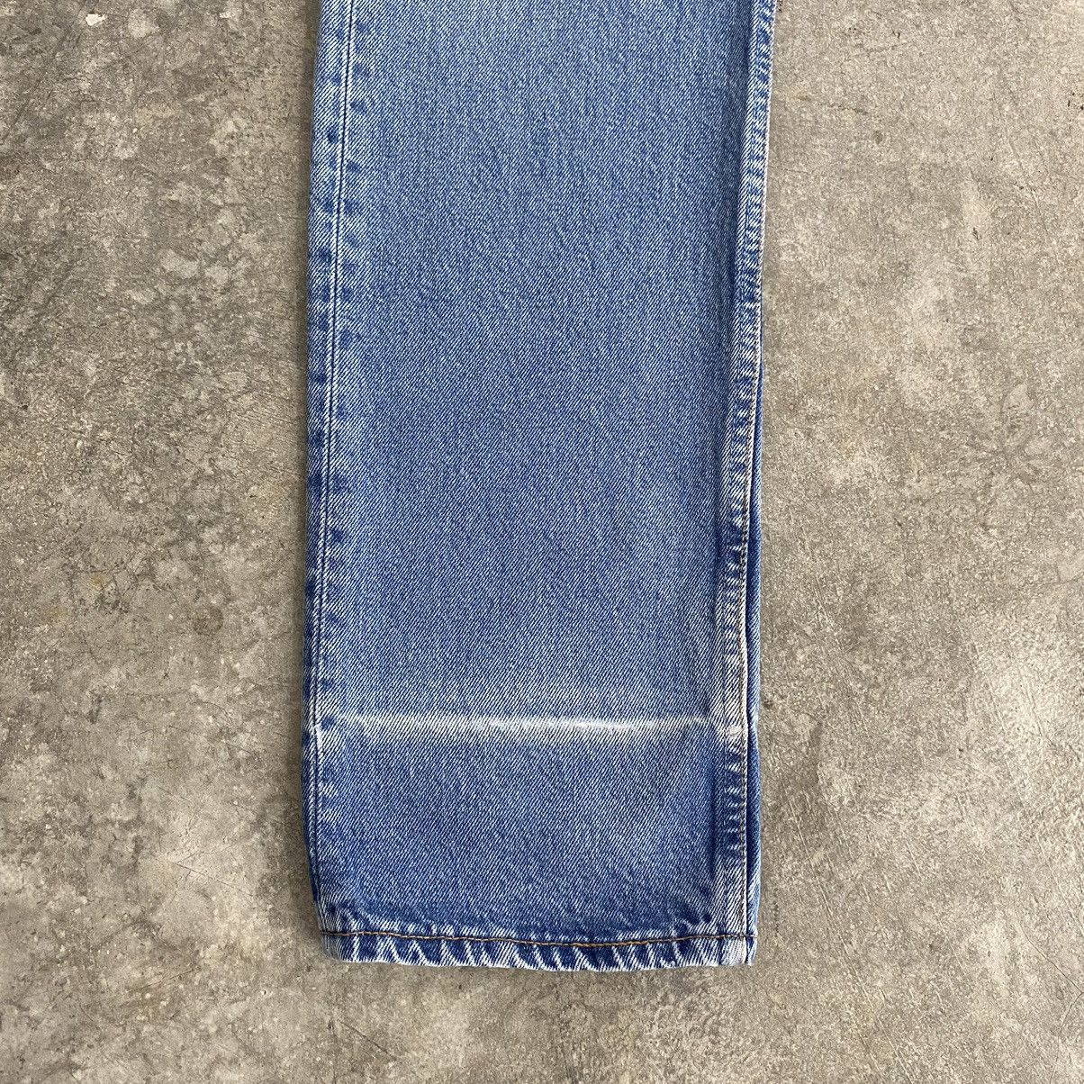 Levi's Size 29x36 Vintage 1997 Levis 501 Faded Blue Denim Jeans Size US 29 - 6 Thumbnail