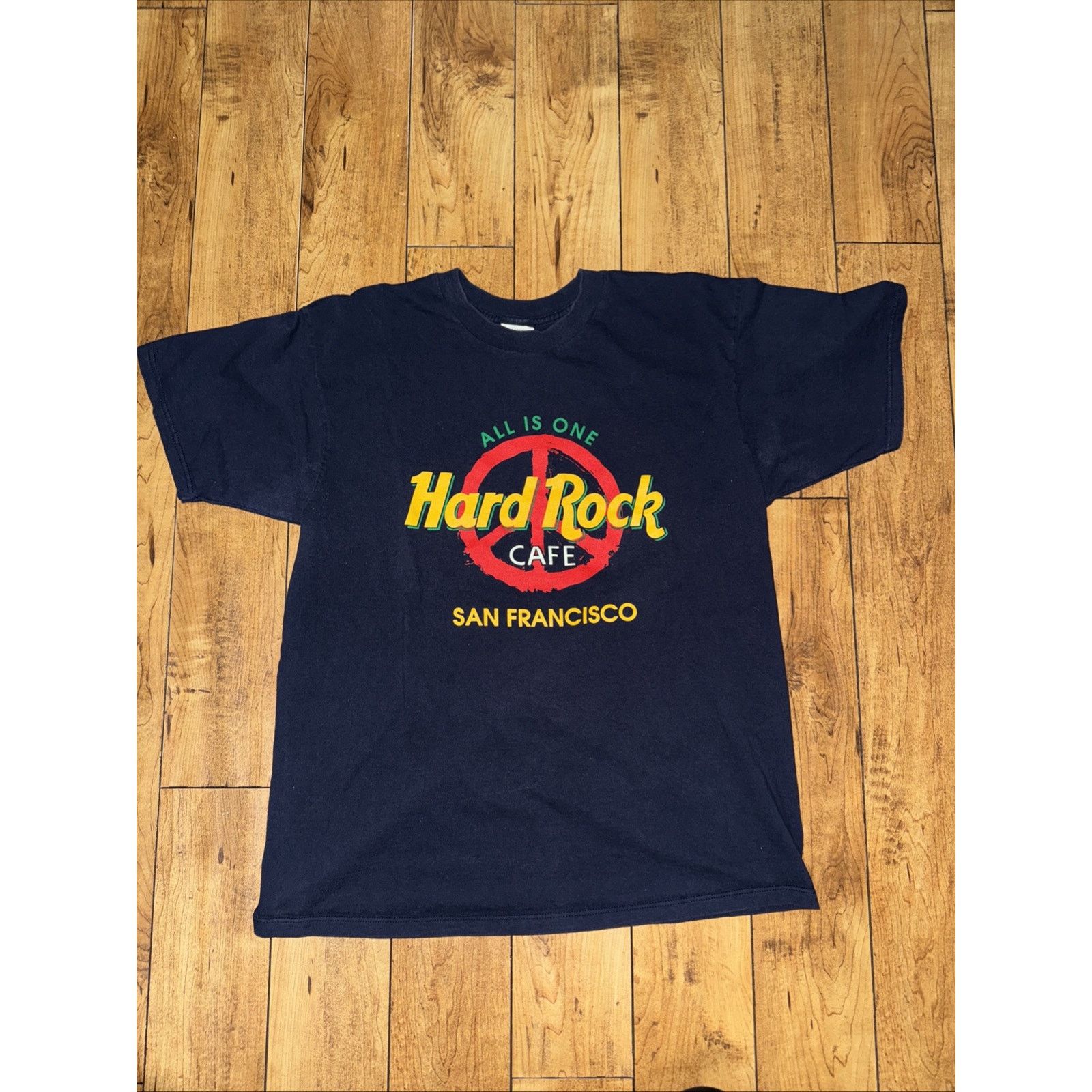 Hard Rock Cafe × Vintage Vintage Hard Rock Cafe San Francisco T-Shirt Blue L 22x28 Size US L / EU 52-54 / 3 - 1 Thumbnail