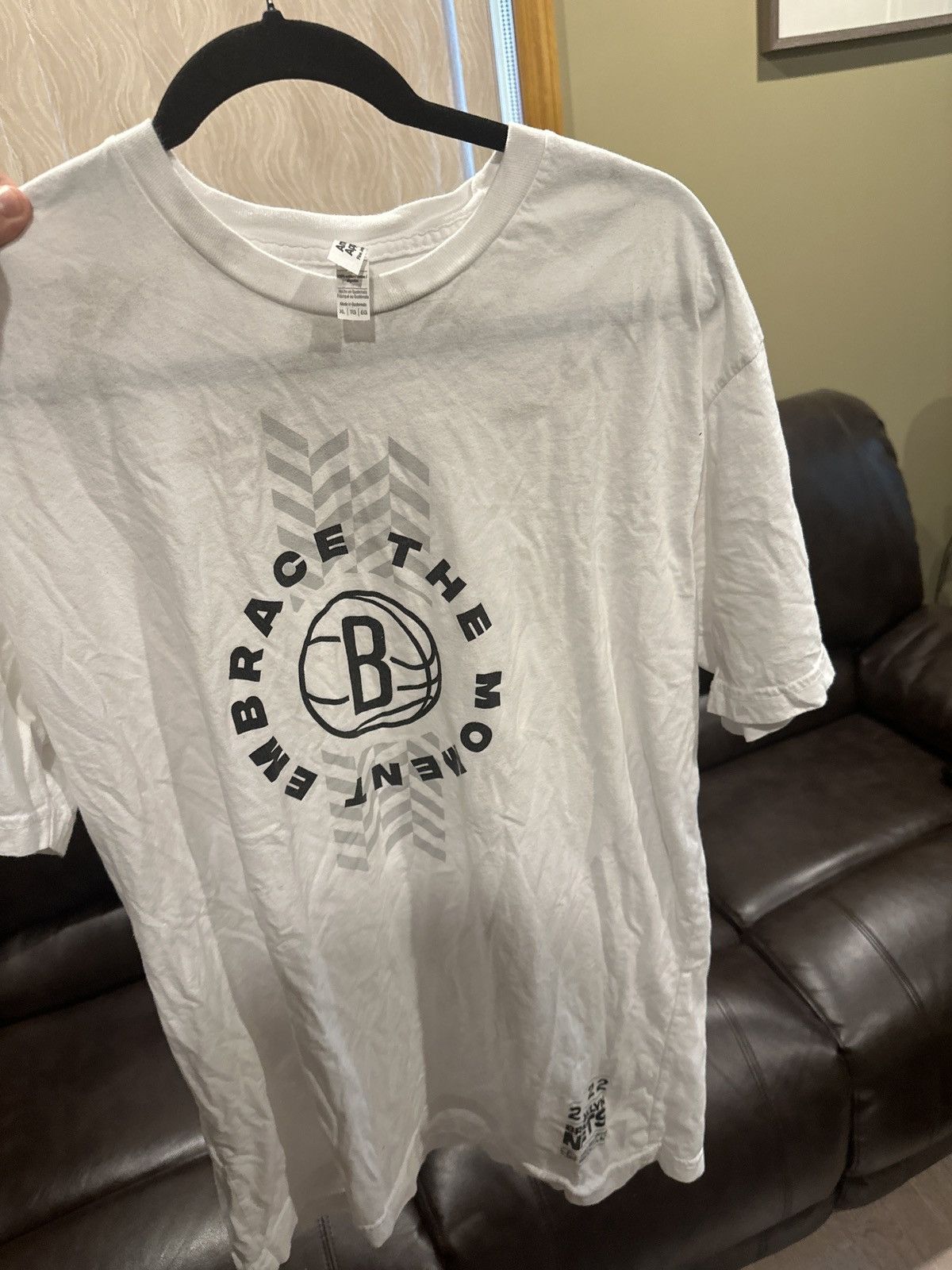 NBA 2021-22 Brooklyn Nets opening game shirt Size US XL / EU 56 / 4 - 1 Thumbnail