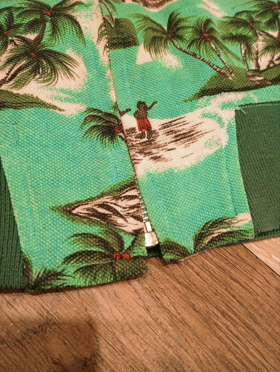 Chaps Ralph Lauren CHAPS RALPH LAUREN ALOHA PRINTED BOMBER JACKET - SIZE L Size US L / EU 52-54 / 3 - 6 Thumbnail