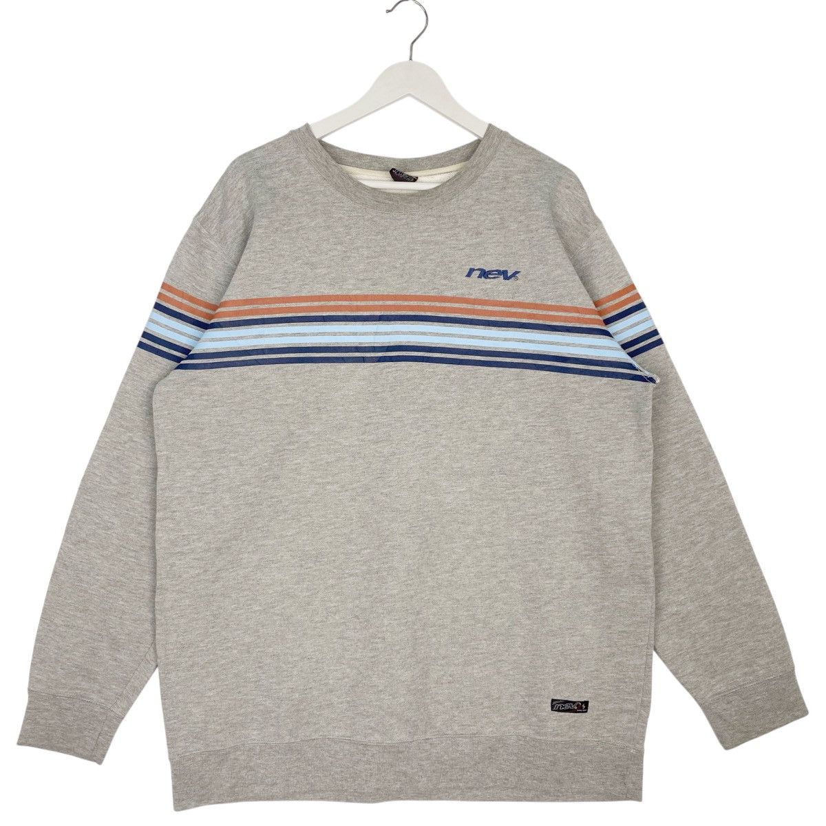 Other Vintage Nev Printed Crewneck Sweatshirt Gray Size 3L Size US L / EU 52-54 / 3 - 1 Thumbnail