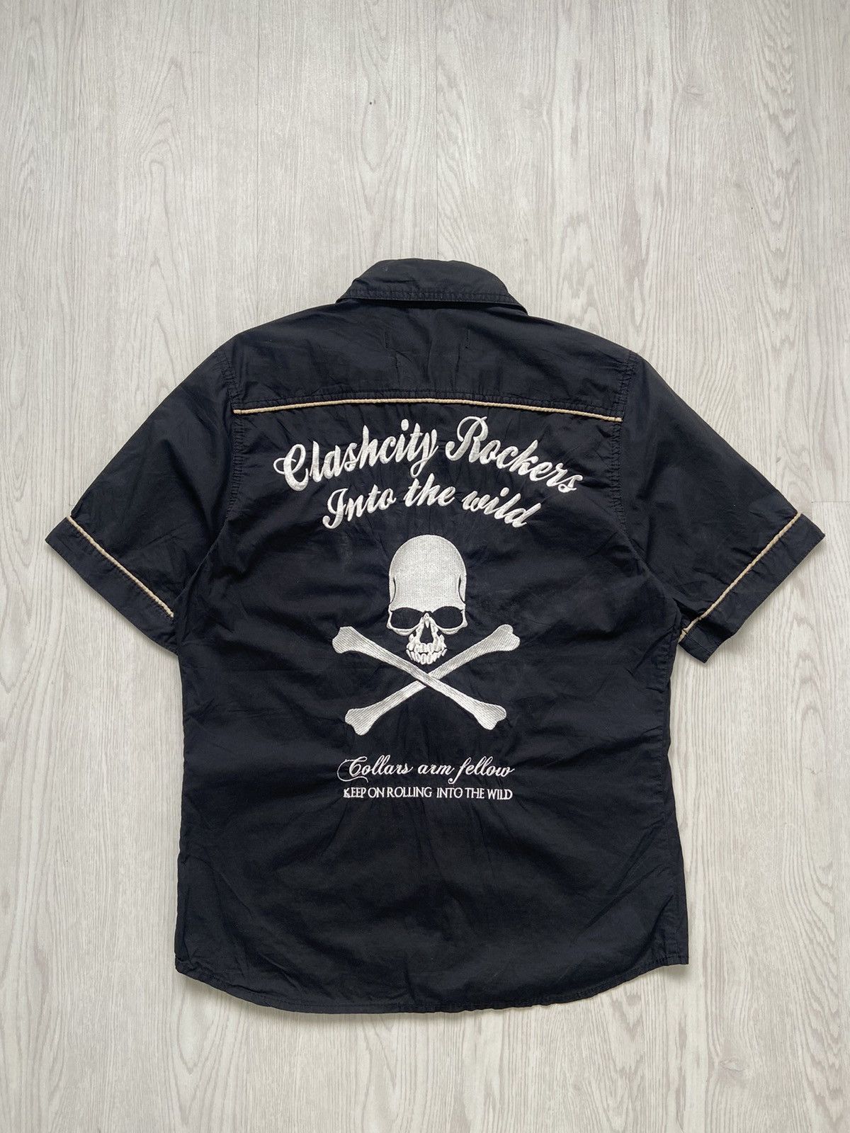 JACKROSE × Japanese Brand Vintage 2000’s Jackrose x Collars X TFOA Rockabilly Shirt Size US M / EU 48-50 / 2 - 1 Thumbnail