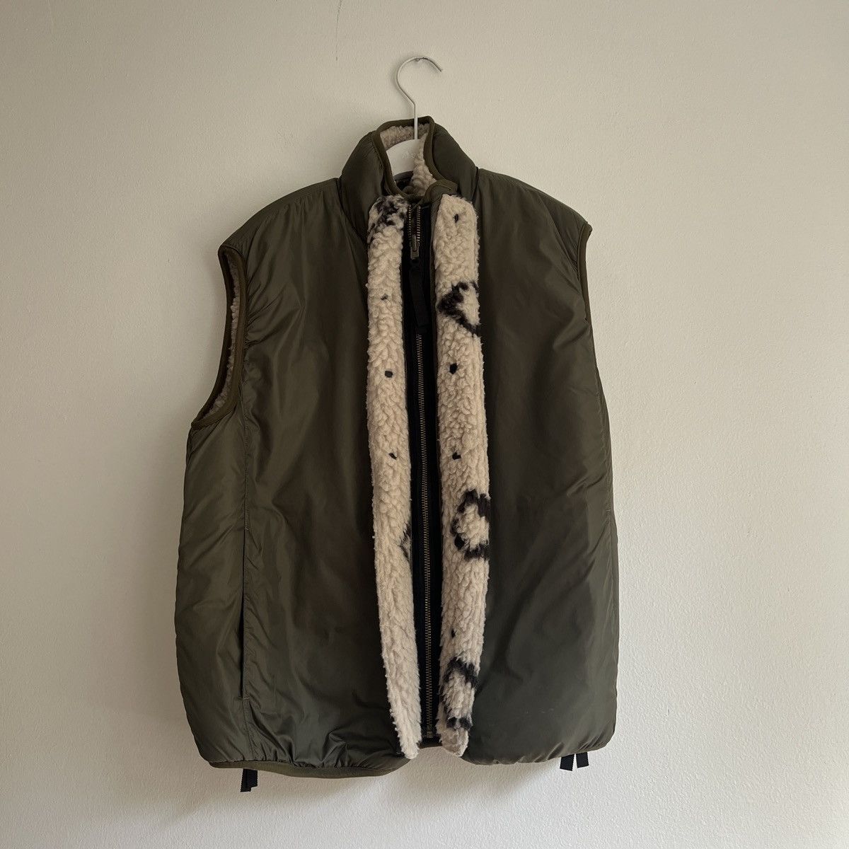 Kapital Kountry Kapital BeniOurain BOA Fleece Reversible Vest 'Ecru' Size US L / EU 52-54 / 3 - 3 Thumbnail