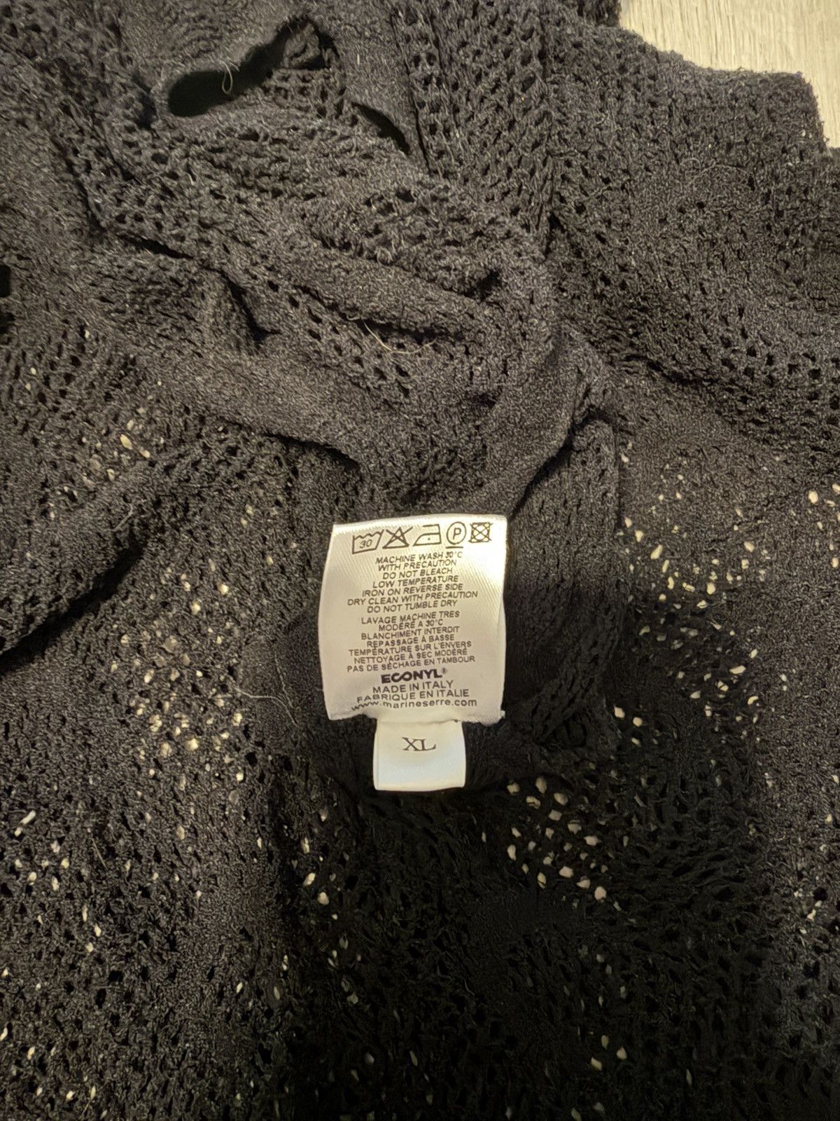 Marine Serre Marine Serre Mesh Long Sleeve Size XL / US 12-14 / IT 48-50 - 4 Thumbnail