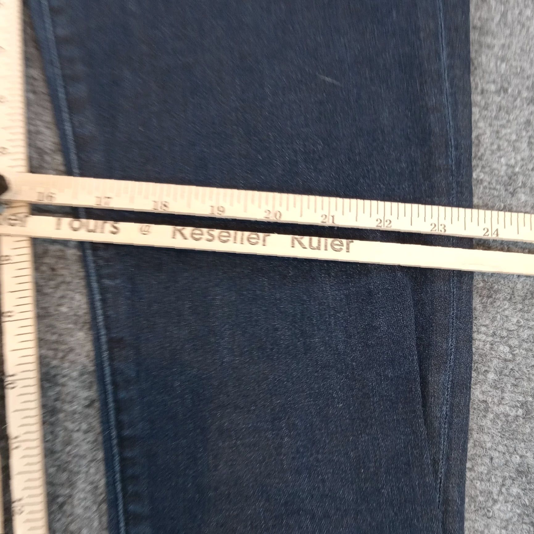 Vintage KUT from the Kloth Jeans Womens Blue Denim Skinny Leg Stretch Low Rise Size 6 Size 28" / US 6 / IT 42 - 4 Thumbnail