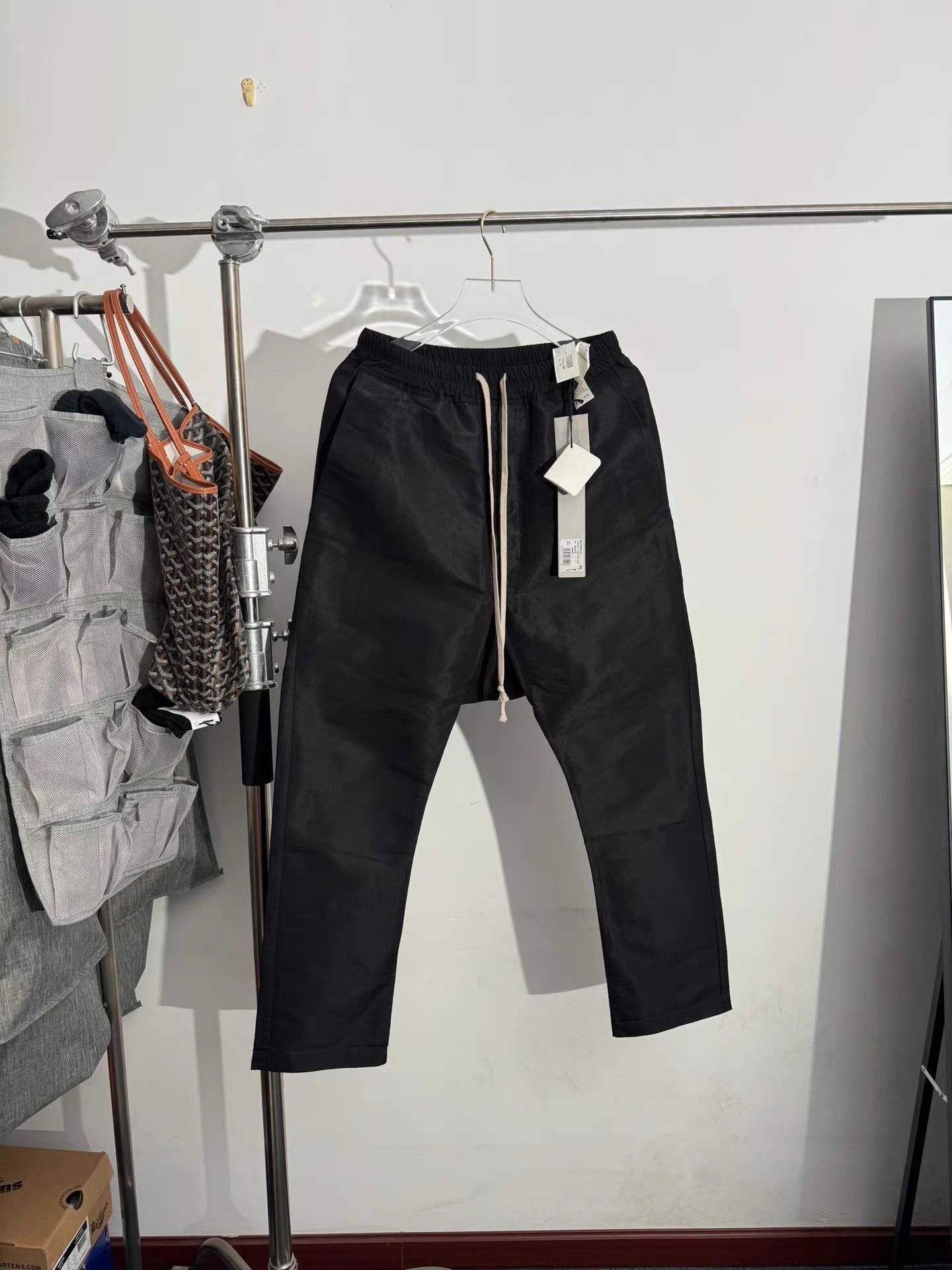 Rick Owens Rick Owens 17ss mainline drawstring pants Q17 Size US 34 / EU 50 - 1 Thumbnail