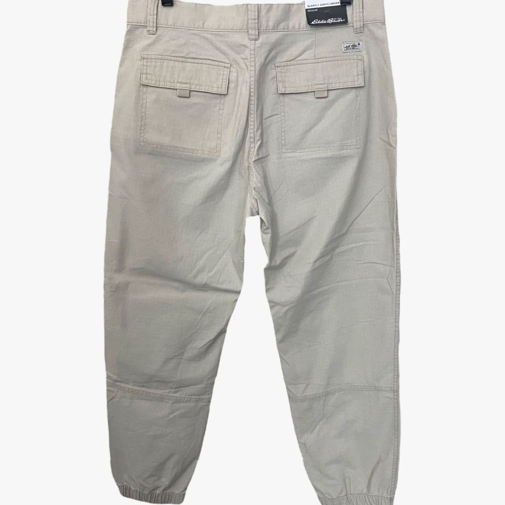 Eddie Bauer Eddie Bauer Women's Jogger Pants Size 10 Beige Stretch Ripstop Casual Travel Workwear Size 32" / US 10 / IT 46 - 4 Thumbnail