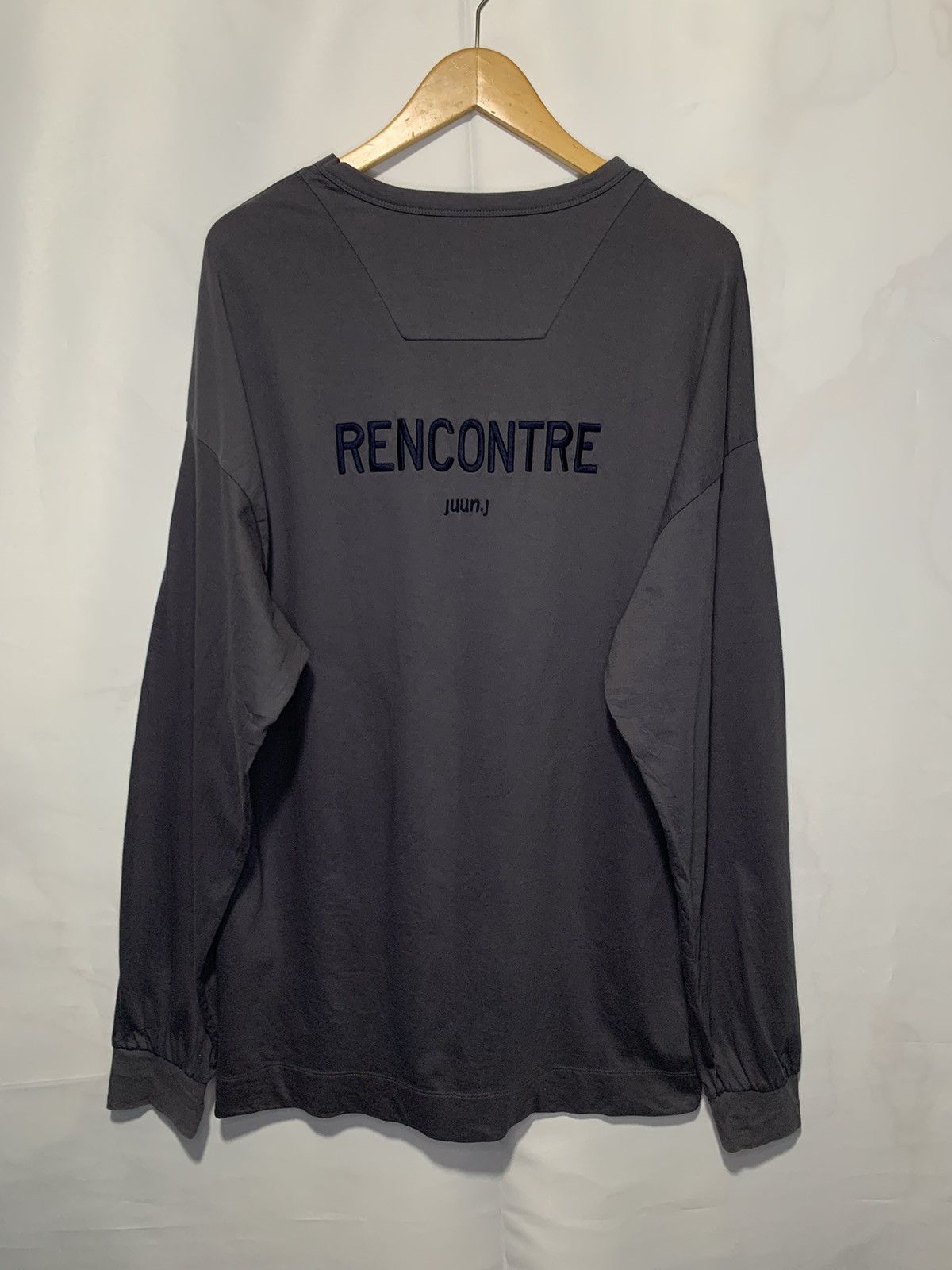 Juun.J JUUN.J Rencontre embroidered oversized longsleeve Size US M / EU 48-50 / 2 - 1 Thumbnail