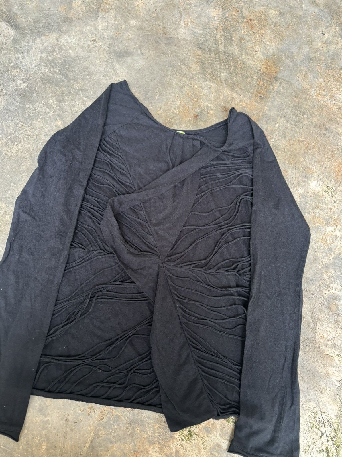 Designer × Japanese Brand Dai Dai Black Luxury Style Women's Longsleeve Size M / US 6-8 / IT 42-44 - 3 Thumbnail