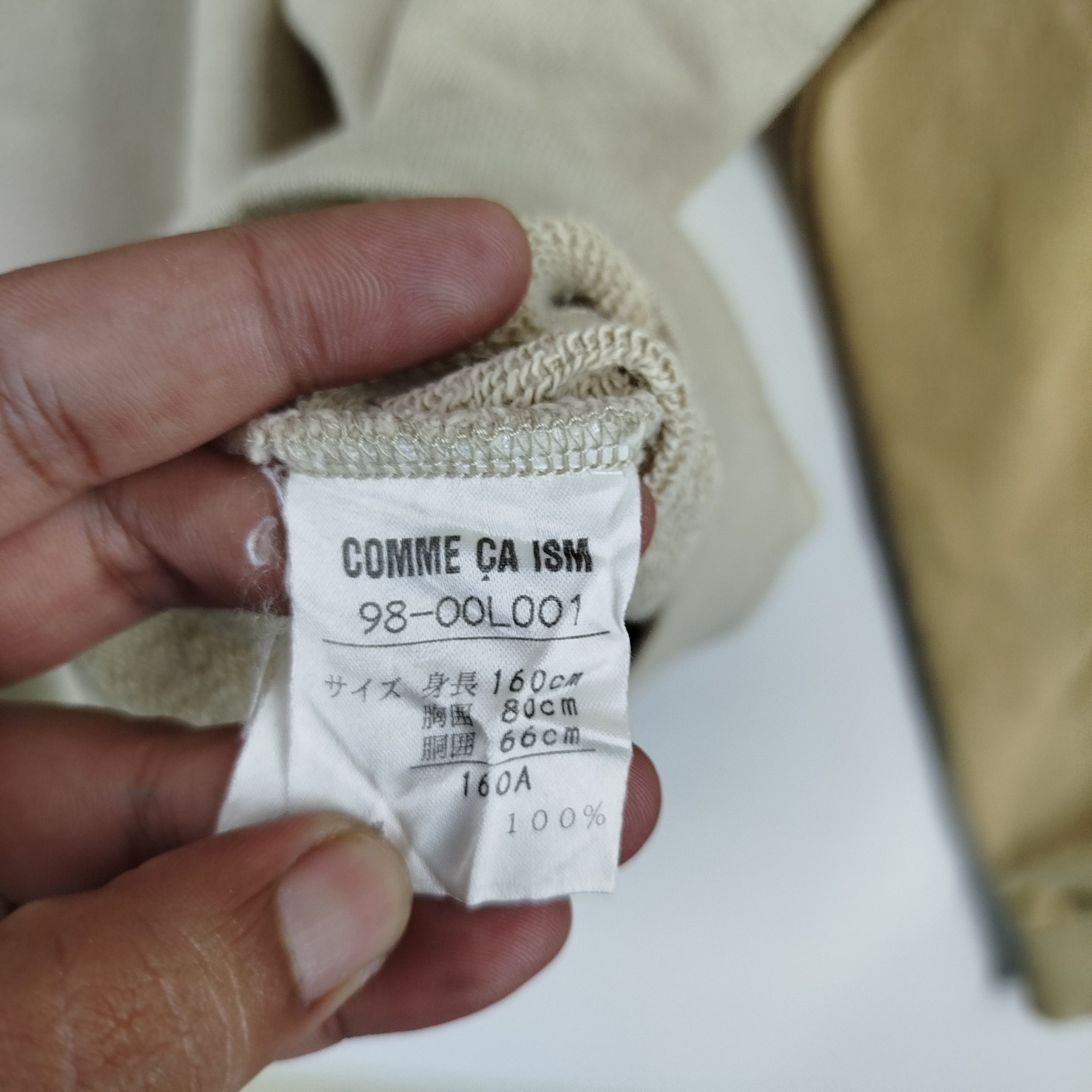 Japanese Brand × Vintage Vintage Comme Ca Ism Projected By Five Foxes Made In Japan Size US M / EU 48-50 / 2 - 7 Thumbnail
