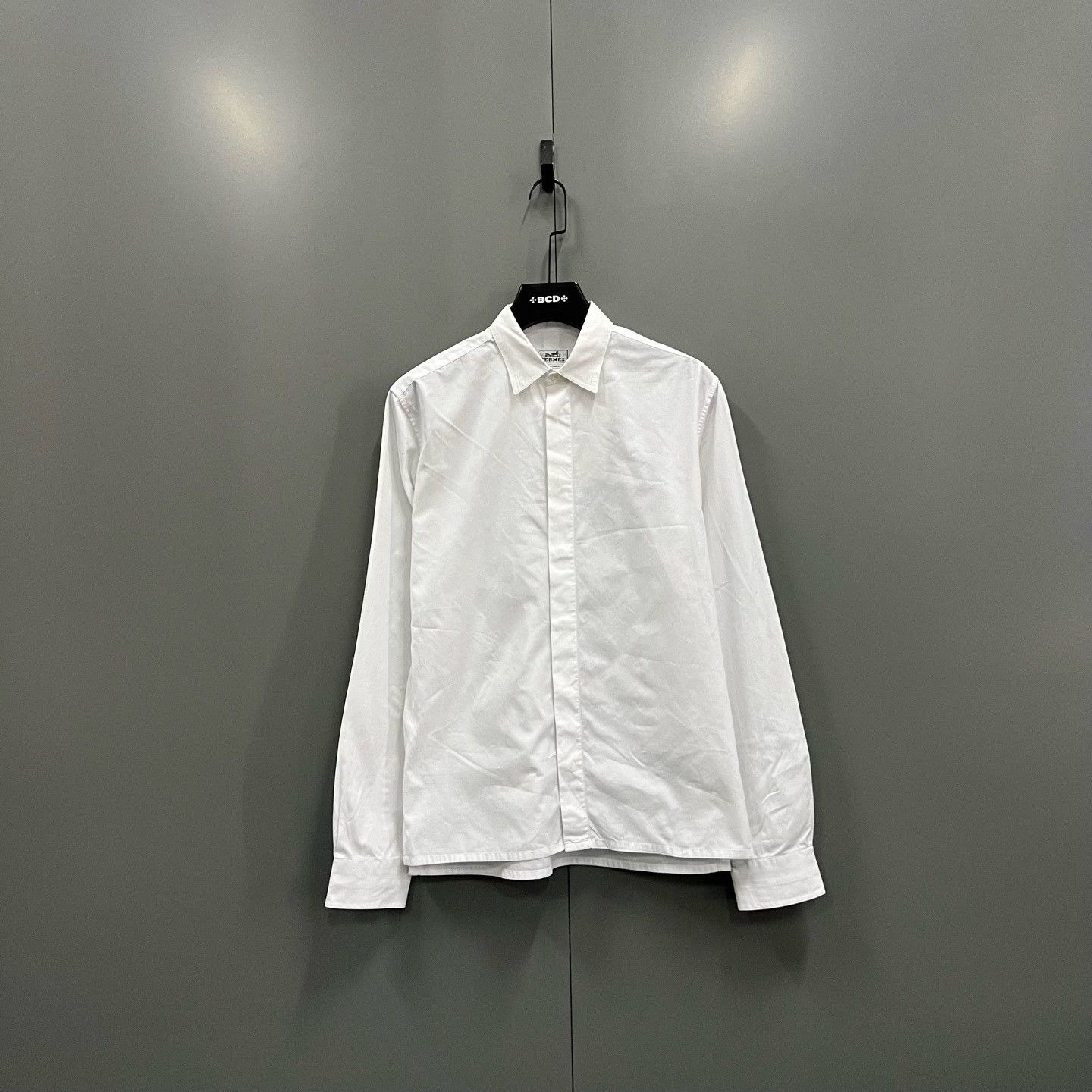 Hermes Hermes White Shirt xxs Men Size US XXS / EU 40 - 1 Thumbnail