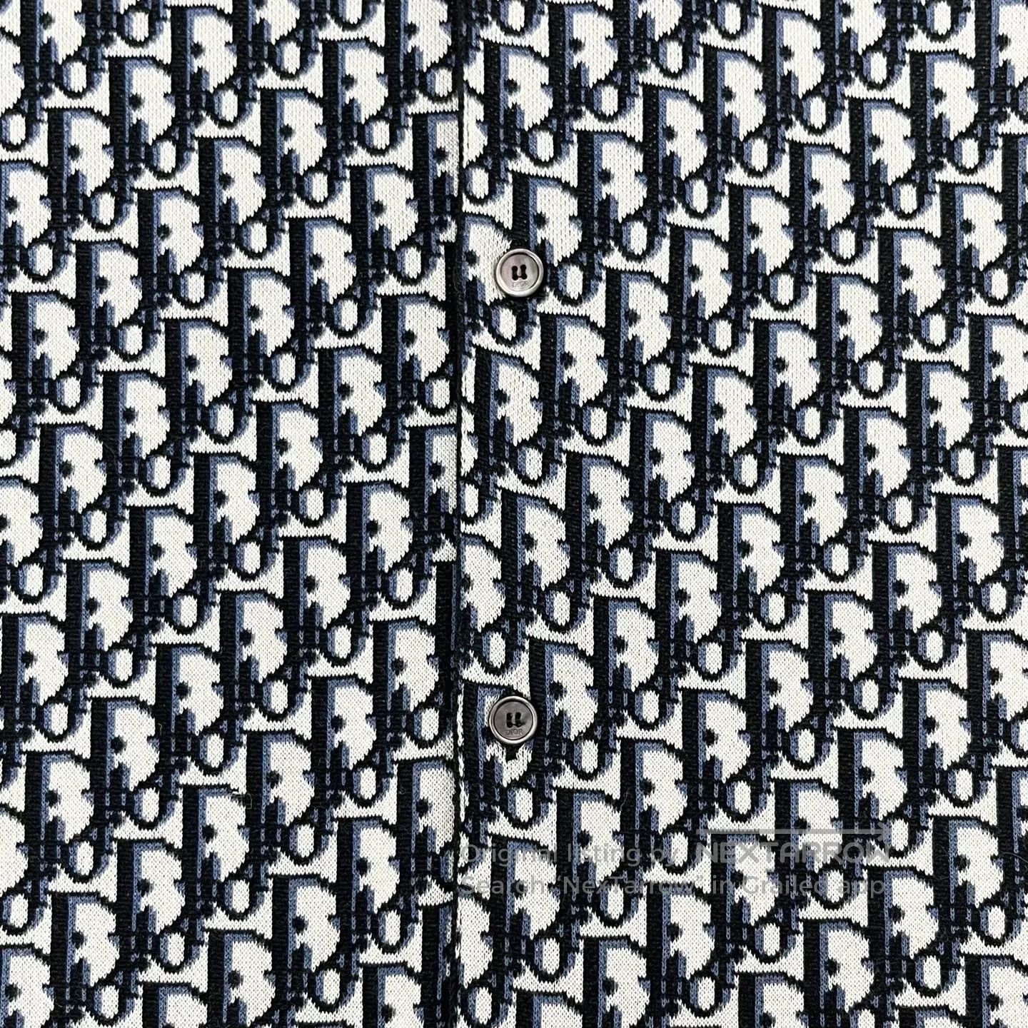 Dior Dior Monogram All-Over Print Cotton Knit Shirt| Size US M / EU 48-50 / 2 - 5 Thumbnail