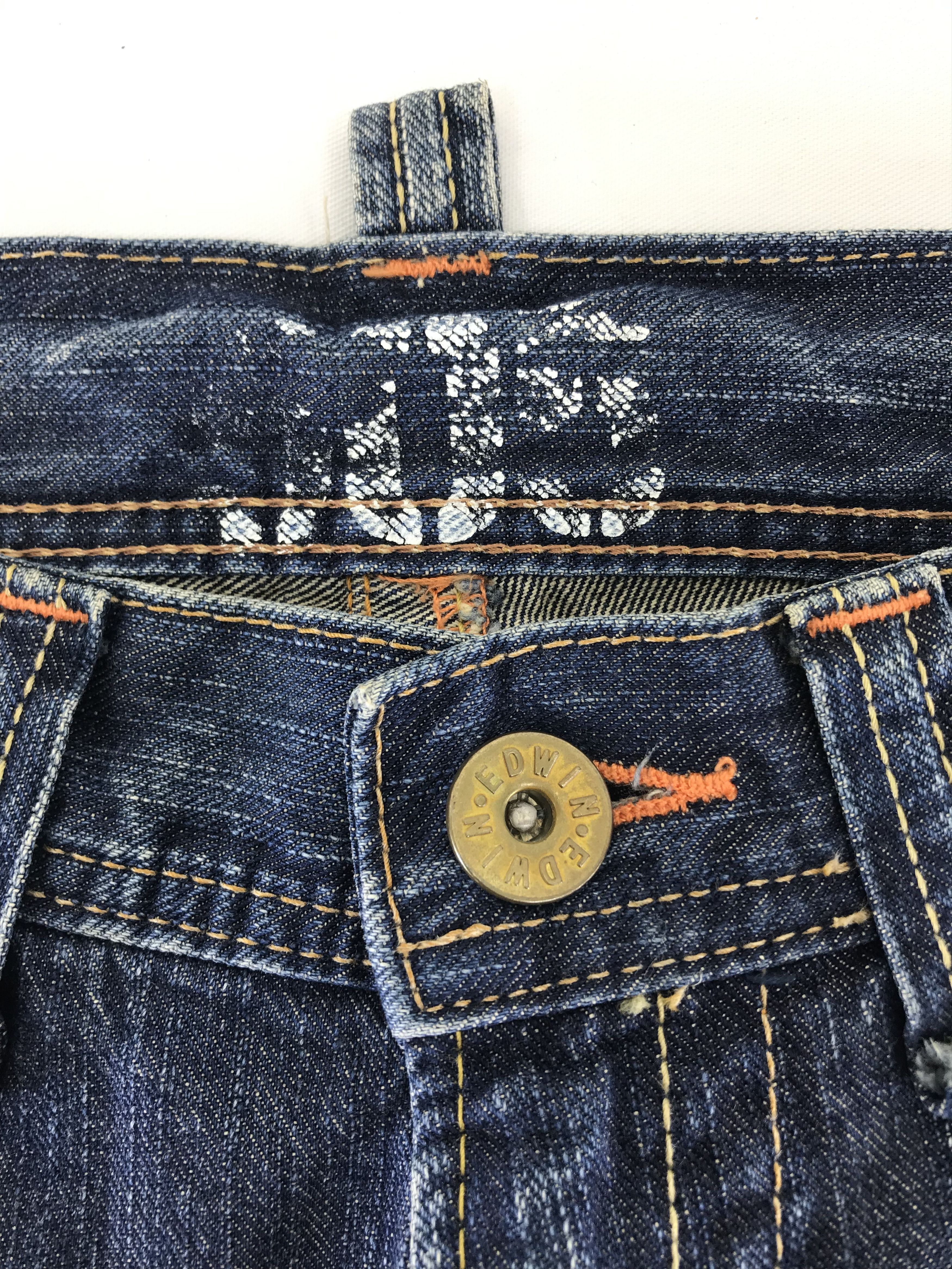 Edwin Vintage Edwin Bush Flare Jeans Size US 30 / EU 46 - 10 Thumbnail