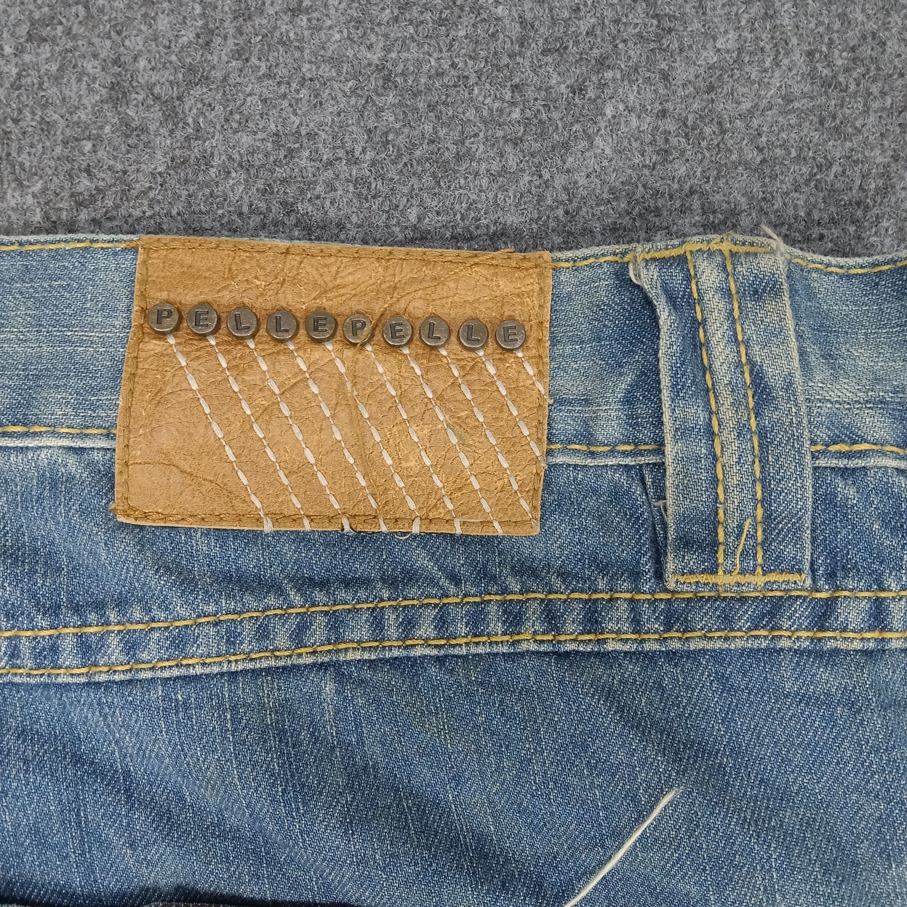 Pelle Pelle × Vintage Pelle Pelle Premium Pocket Designs Denim Jeans Size US 42 / EU 58 - 4 Thumbnail