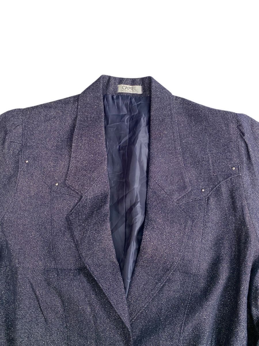 Camel × Vintage Vtg Camel Ladies Fashion Jacket Size L / US 10 / IT 46 - 4 Thumbnail