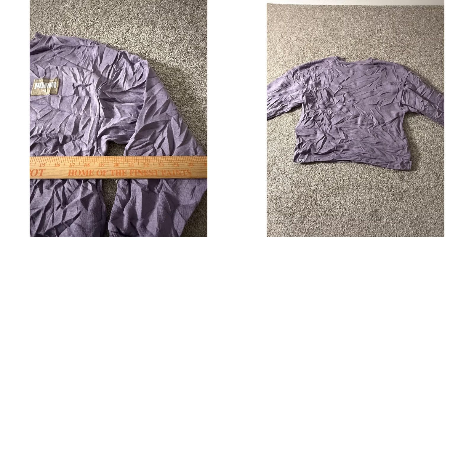 Puma PUMA Sweatshirt Mens Medium Purple Fleece Pullover Crewneck Logo Casual Size US M / EU 48-50 / 2 - 8 Thumbnail