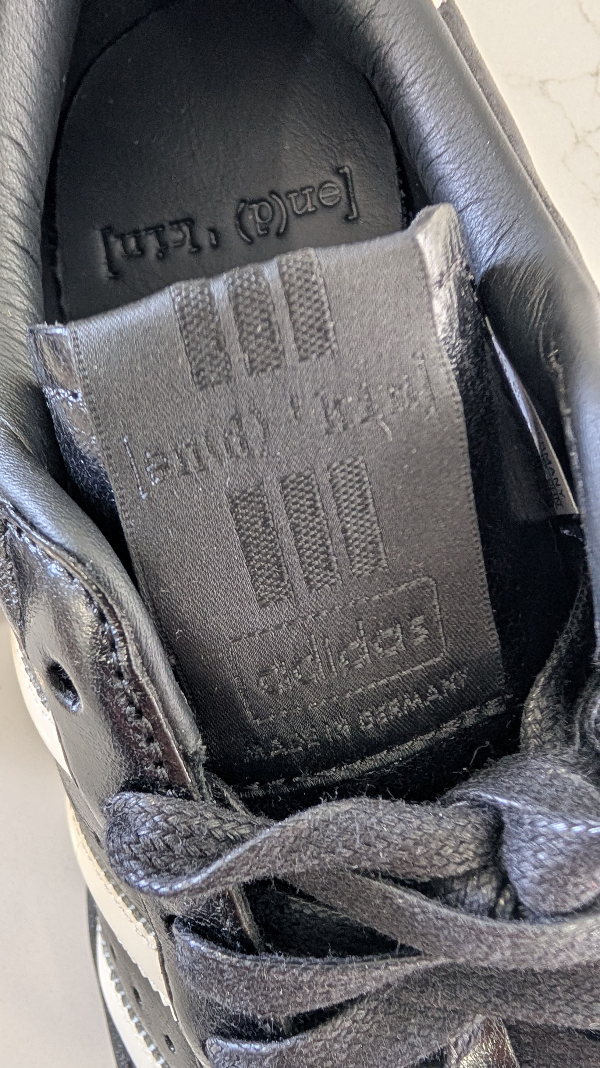 Adidas × Kith KITH x ADIDAS Superstar Vintage Black Tie Made In Germany 7 Size US 7 / EU 40 - 4 Thumbnail