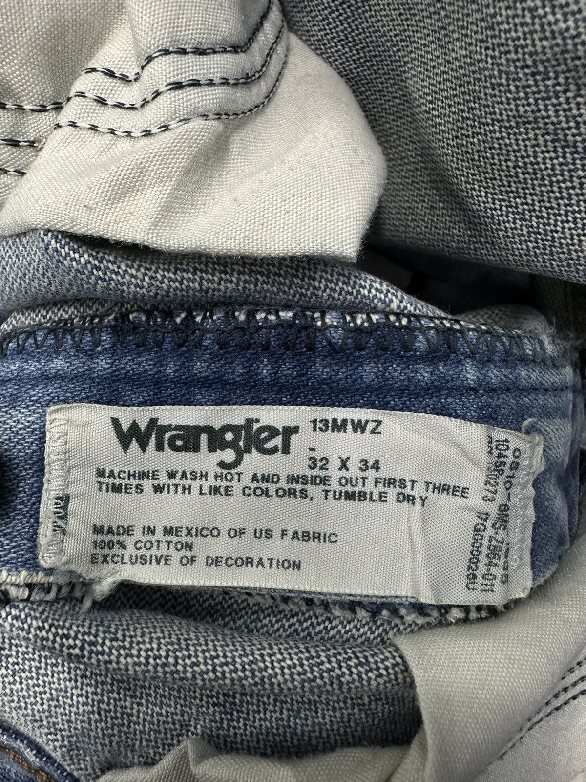 BUFFALO BOBS × Vintage × Wrangler Vintage 70s Wrangler Distressed Denim Size 32 F42 Size US 32 / EU 48 - 15 Thumbnail
