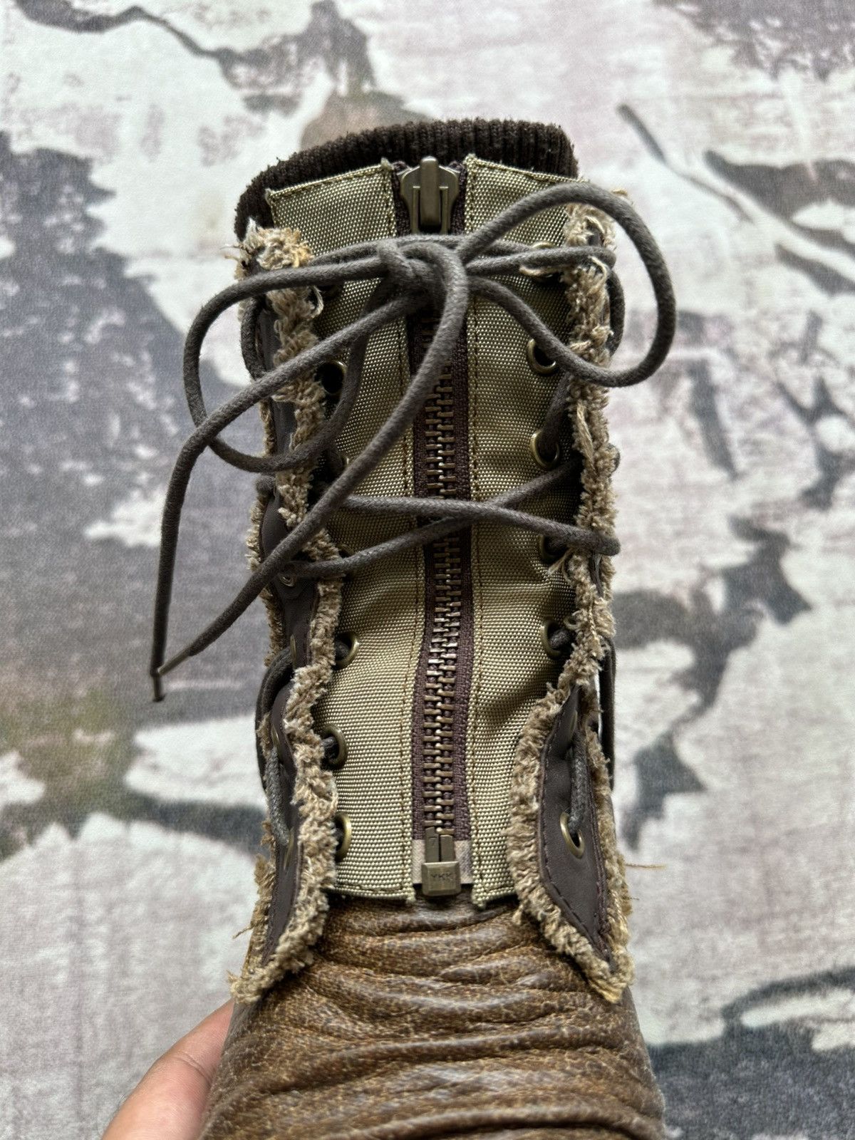 BUFFALO BOBS 2009 Buffalo Bobs double layered leather combat boots Size US 9.5 / EU 42-43 - 14 Thumbnail