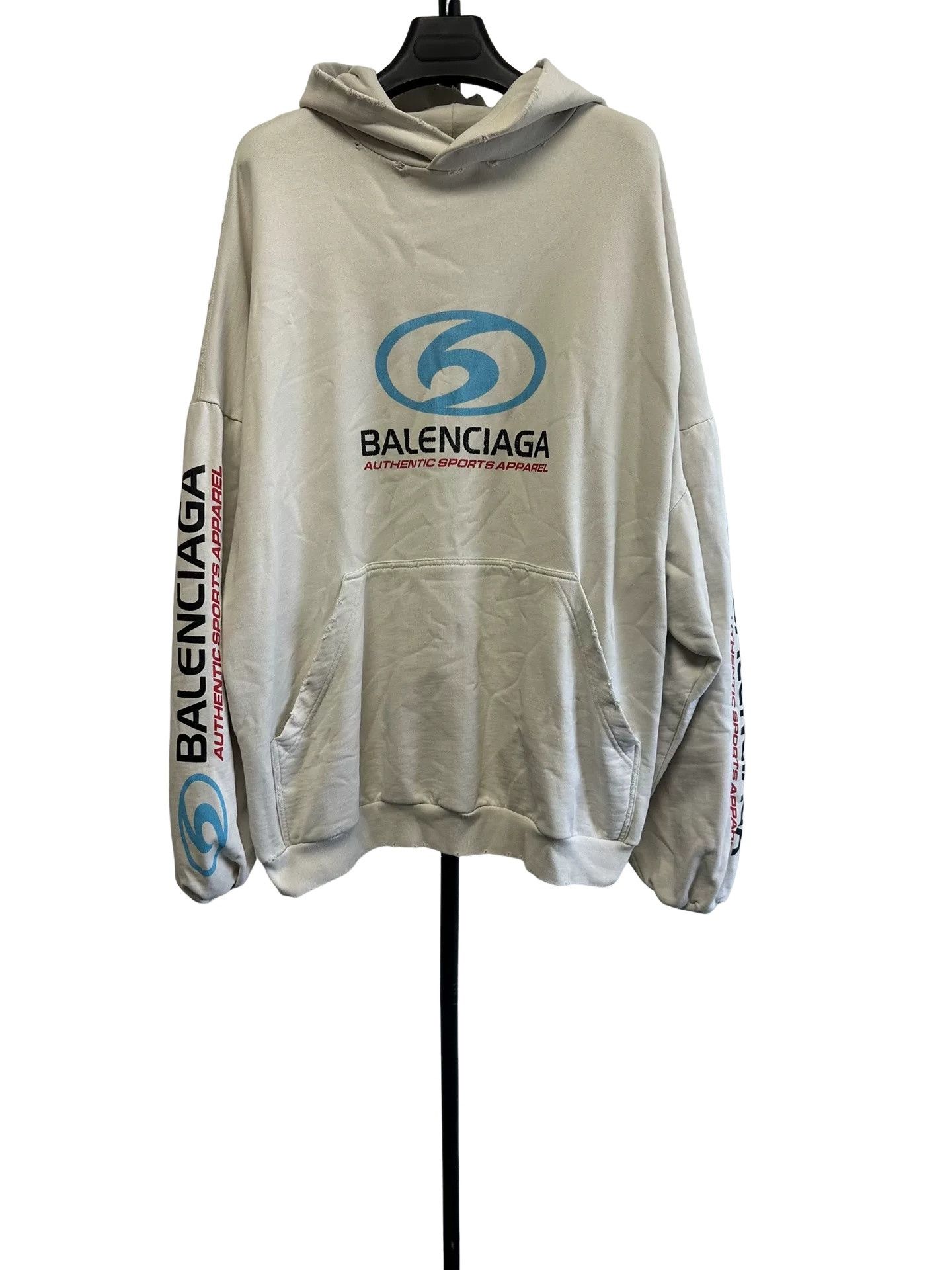 Balenciaga Balenciaga Authentic Sports Logo Hoodie 1 Size US S / EU 44-46 / 1 - 1 Thumbnail