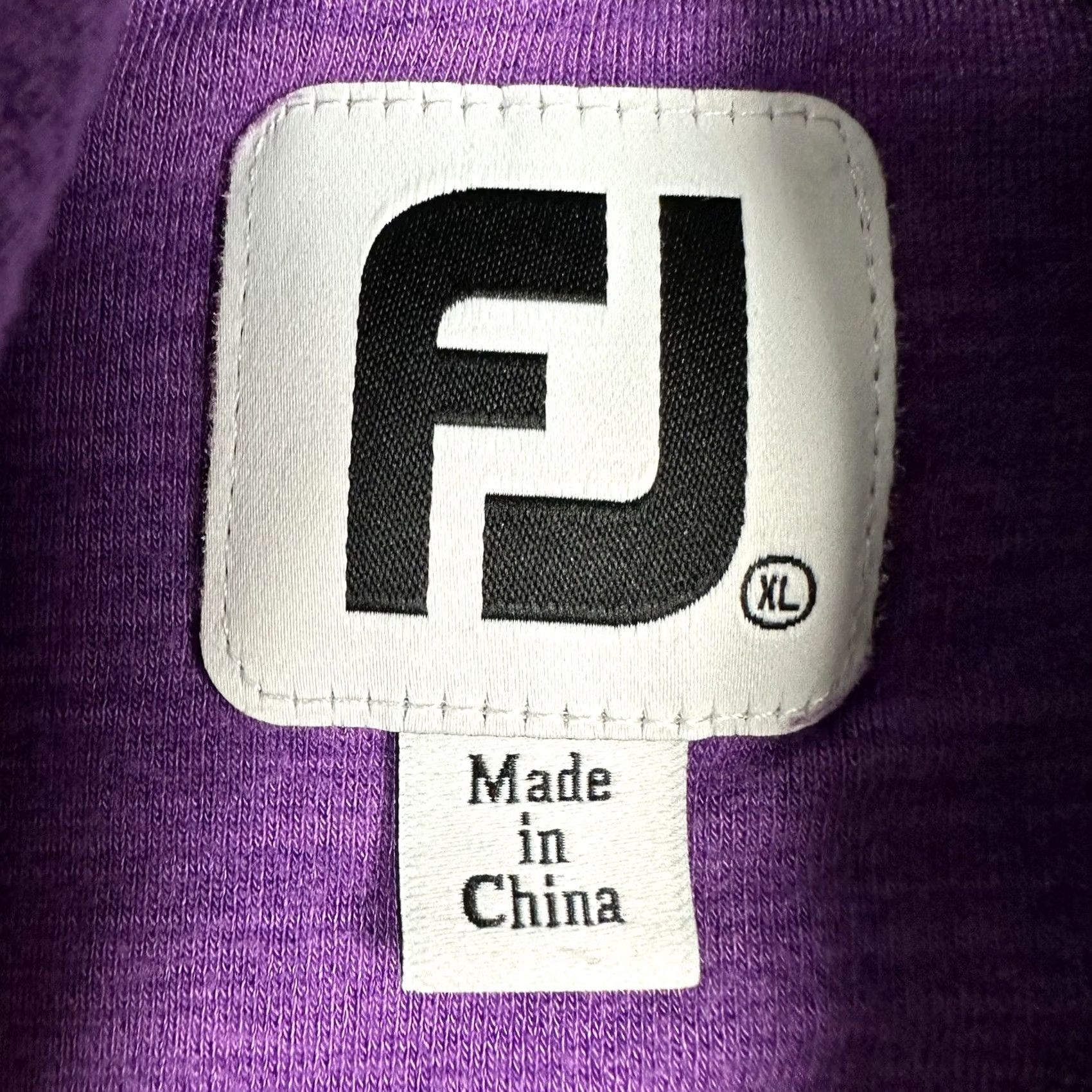 Footjoy FootJoy Hoodie Sweatshirt Women XL Purple French Terry Pullover Cowl Neck Pocket Colorblock Golf Activewear Casual 90s? Size XL / US 12-14 / IT 48-50 - 4 Thumbnail
