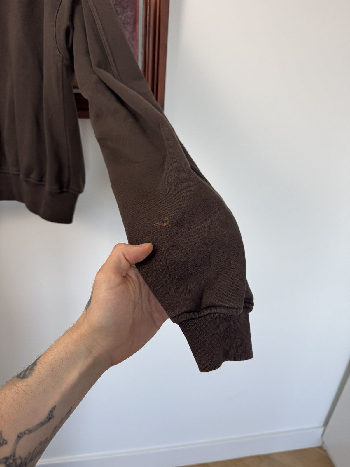 Haider Ackermann Haider Ackermann Oversized Zip Hoodie Washed Brown Rare Size US S / EU 44-46 / 1 - 5 Thumbnail