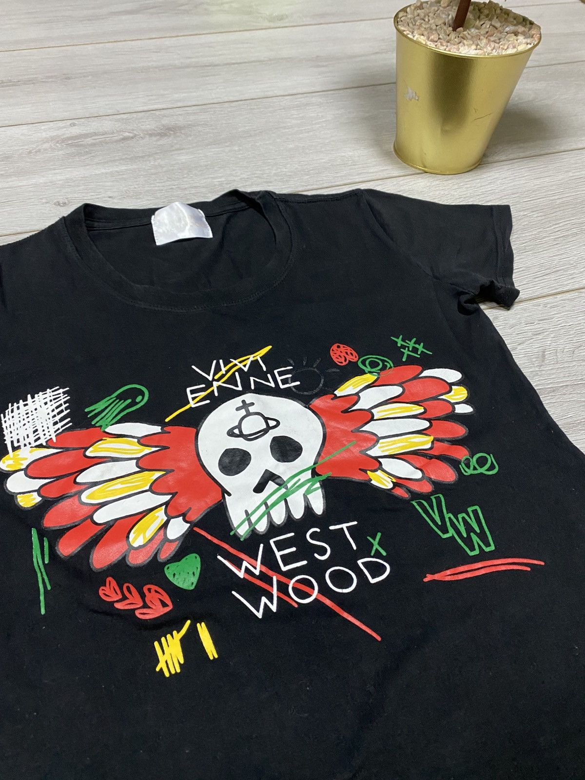 Vivienne Westwood Vivienne Westwood RARE skull orb heart vintage t-shirt Size S / US 4 / IT 40 - 3 Thumbnail