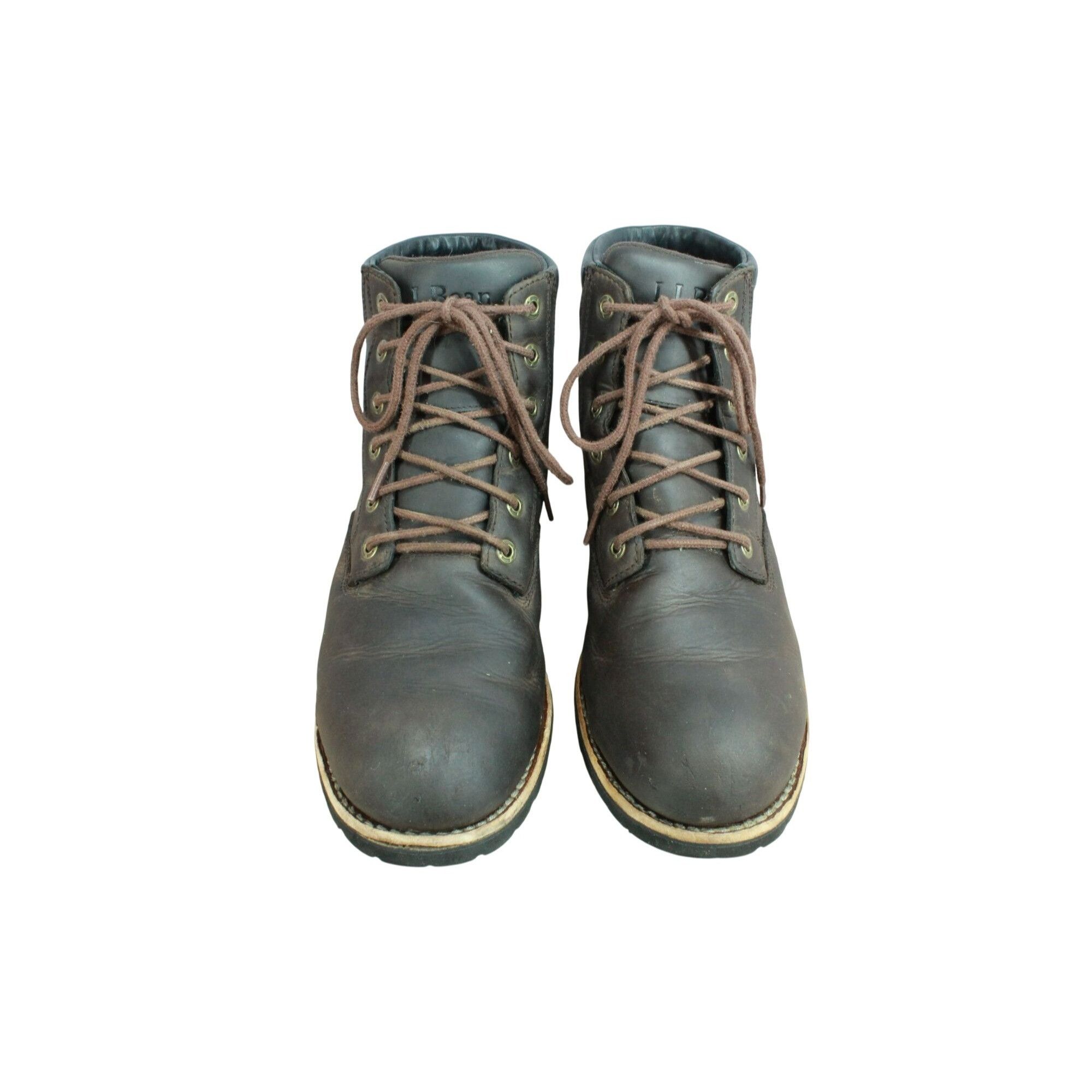 L.L. Bean × Leather LL Bean Bucksport Leather Plain Toe Waterproof Working Boots Size US 11 / EU 44 - 5 Thumbnail