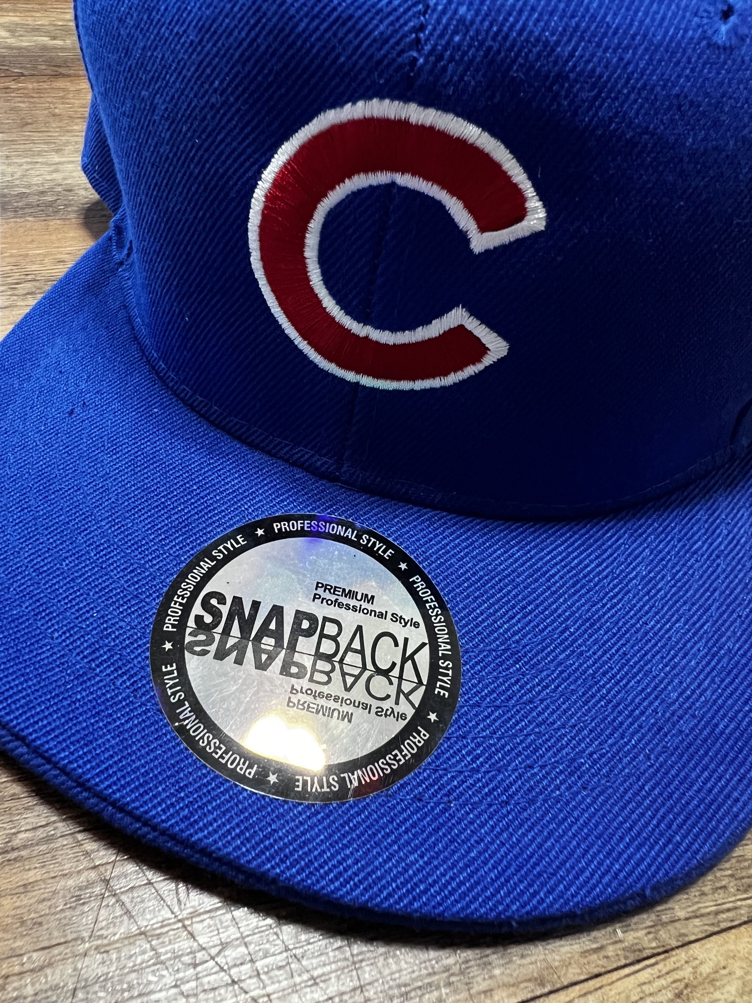 Vintage Vintage NWT Chicago Cubs Official Snapback Baseball Cap Size ONE SIZE - 2 Thumbnail