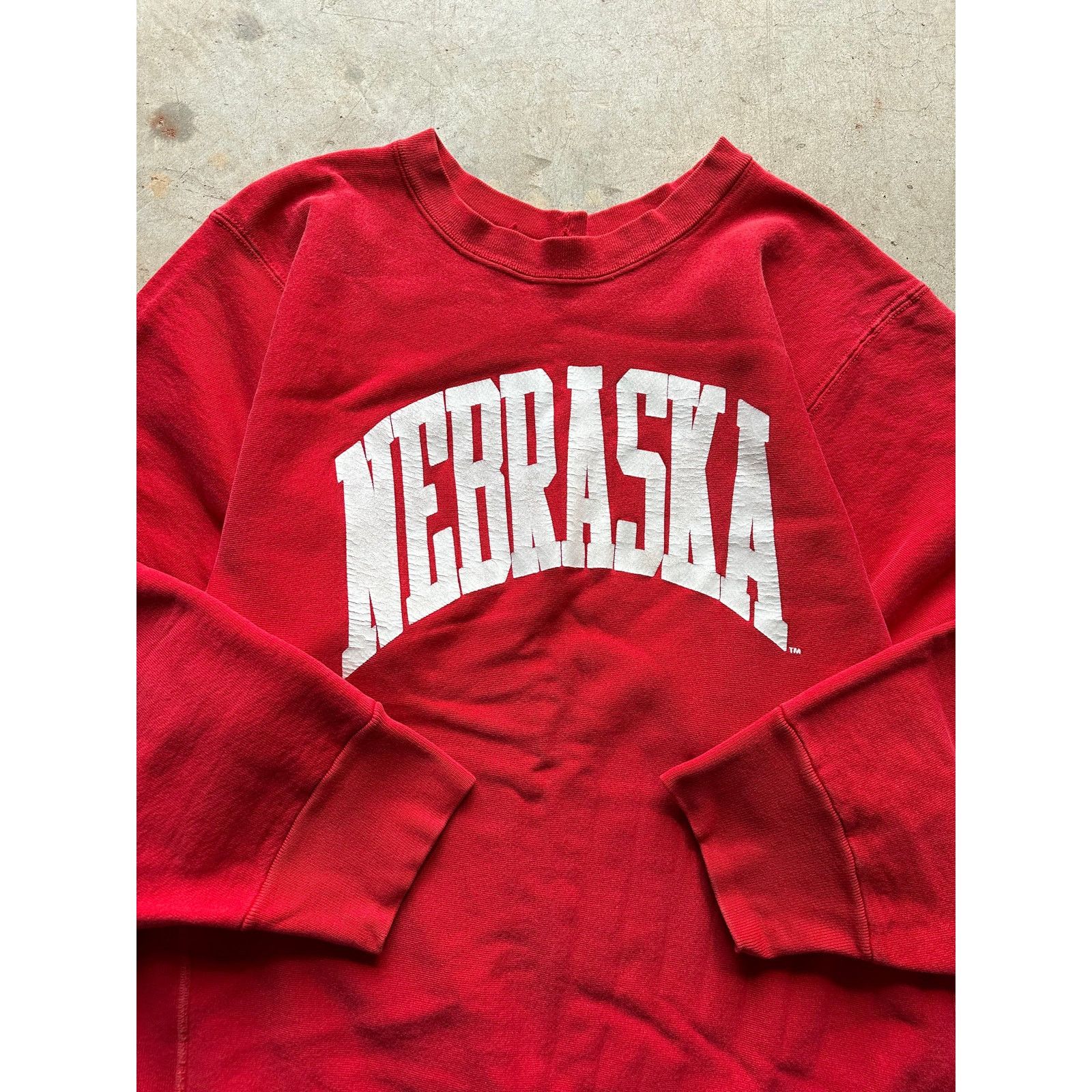 Vintage Vintage Nebraska Cornhuskers 90s Reverse Weave Sweatshirt Size US XL / EU 56 / 4 - 2 Thumbnail
