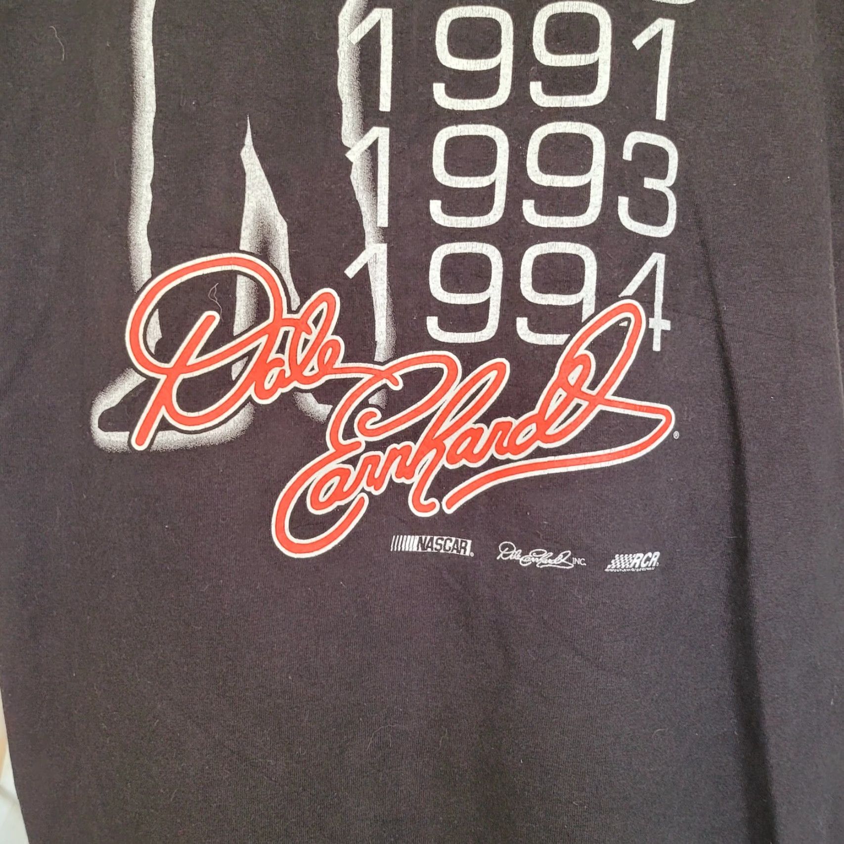 NASCAR VINTAGE Winner’s Circle NASCAR T-Shirt XL Black Dale Earnhardt #3 Graphic Size US XL / EU 56 / 4 - 7 Thumbnail