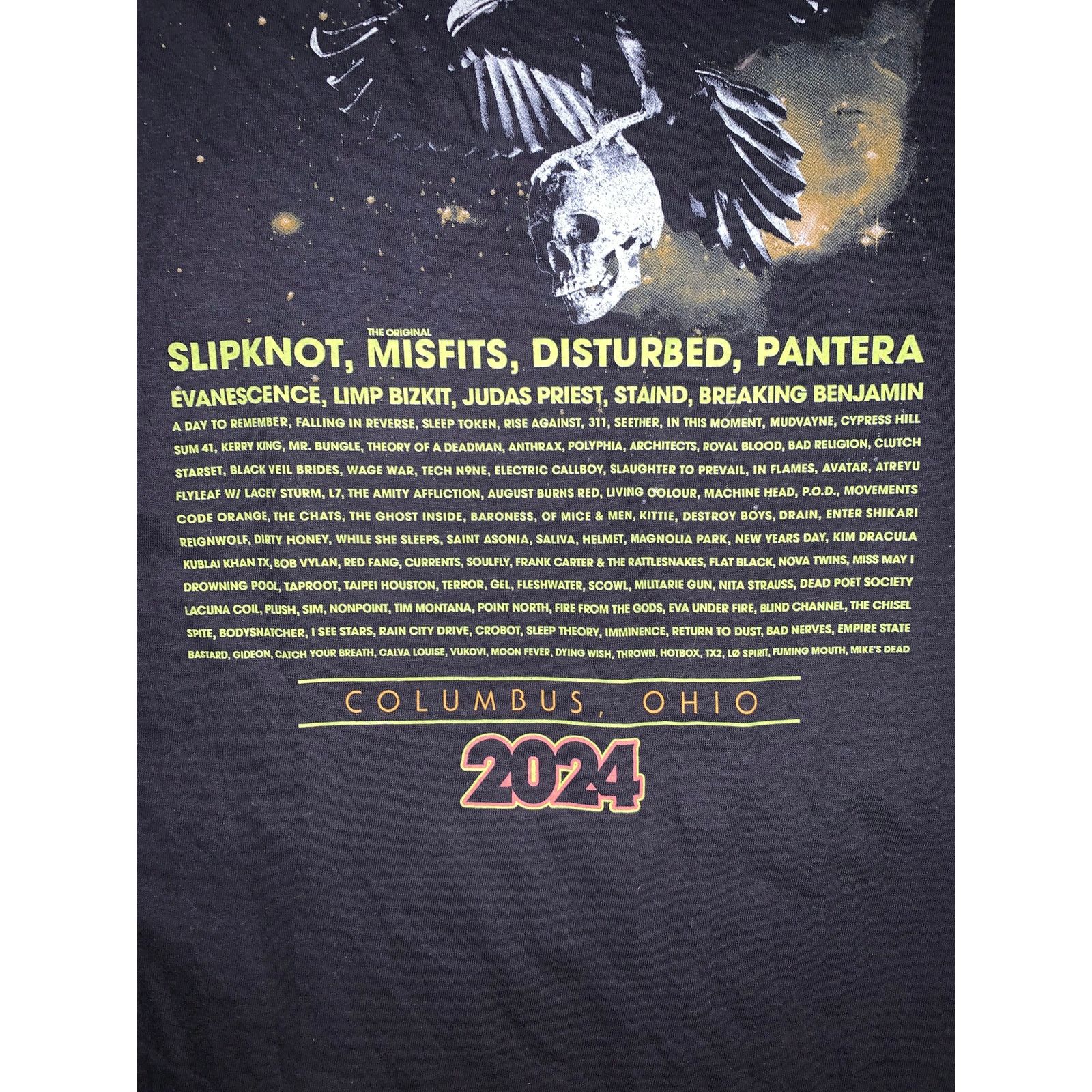 Band Tees Sonic Temple 2024 Festival T Shirt XL Comfort Colors Primal Size US XL / EU 56 / 4 - 8 Thumbnail