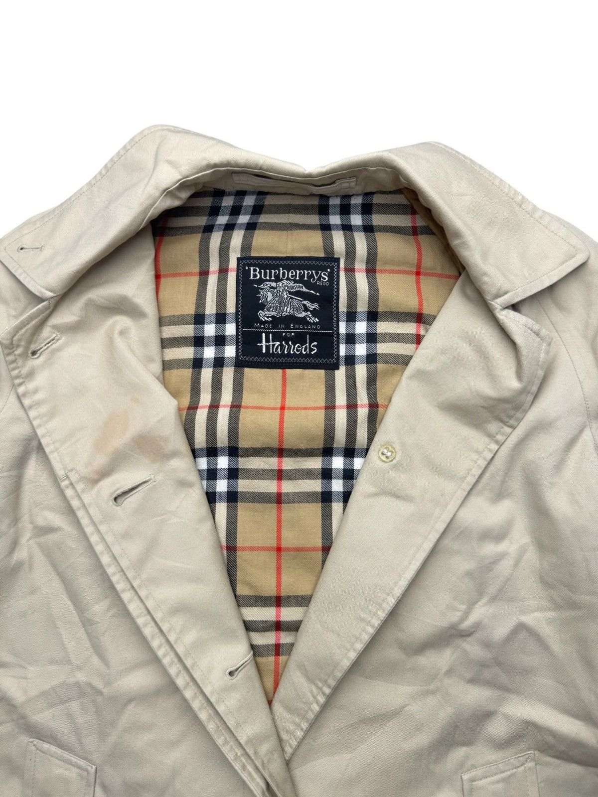 Burberry Burberry Camden Long Beige Vintage Trench Coat Women #2024 Size S / US 4 / IT 40 - 3 Thumbnail