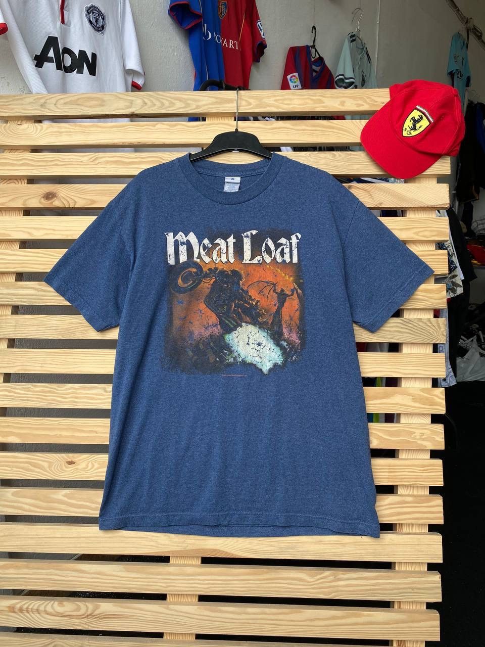 Band Tees × Vintage Vintage Meat Loaf 2003 Tour Tee 90s Size US L / EU 52-54 / 3 - 1 Thumbnail