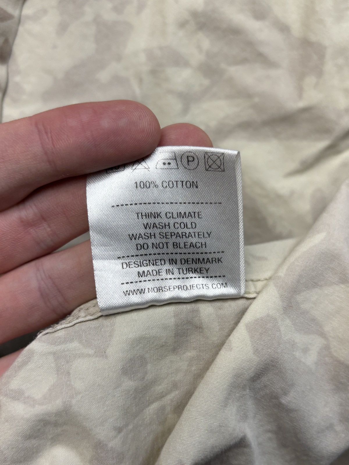 Norse Projects Norse Projects Camo Button Up Longsleeve Desert Digital Wood Size US S / EU 44-46 / 1 - 6 Thumbnail