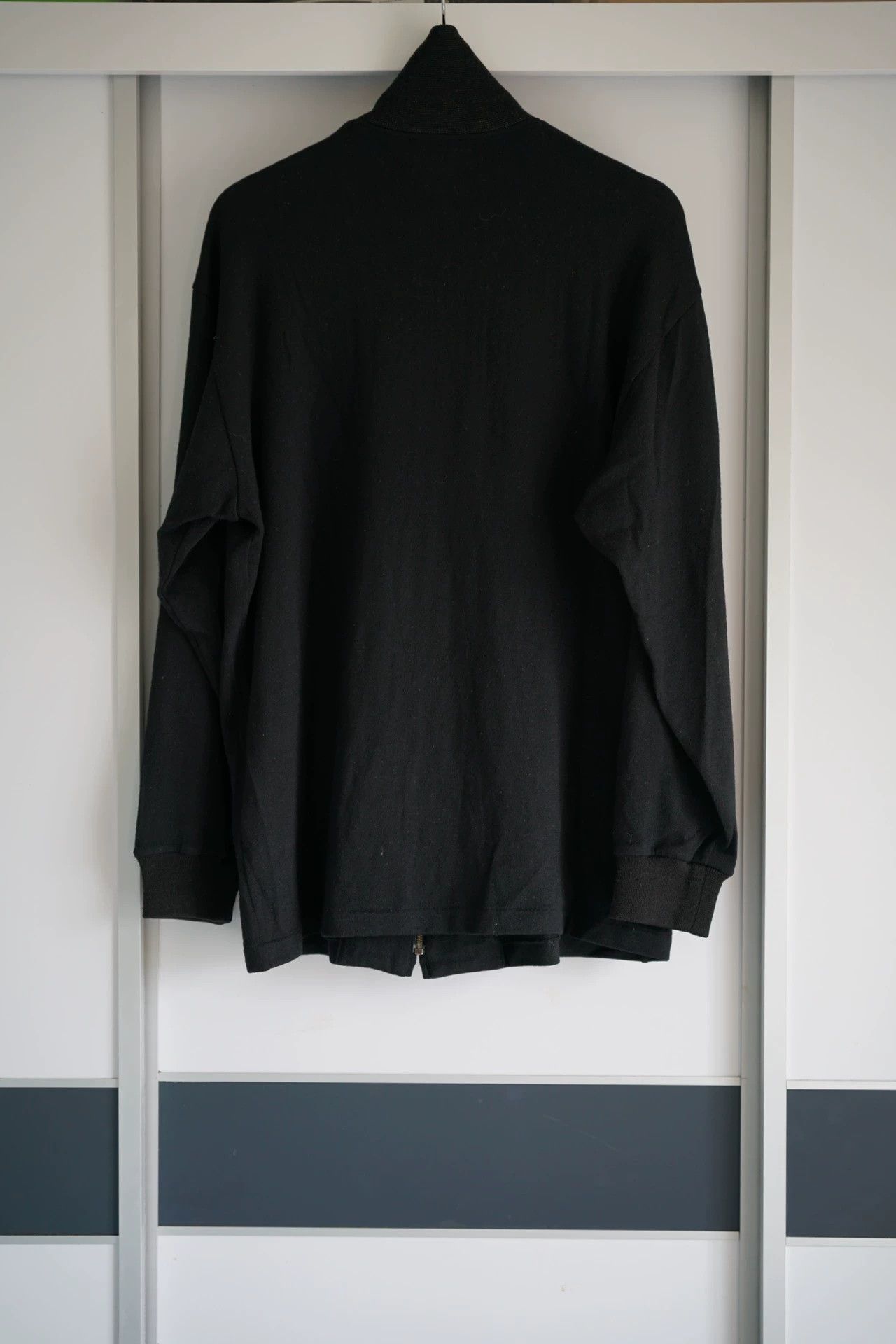 Yohji Yamamoto Yohji Yamamoto 87AW Pour Homme #8 Zip Wool Jacket Size US M / EU 48-50 / 2 - 2 Thumbnail