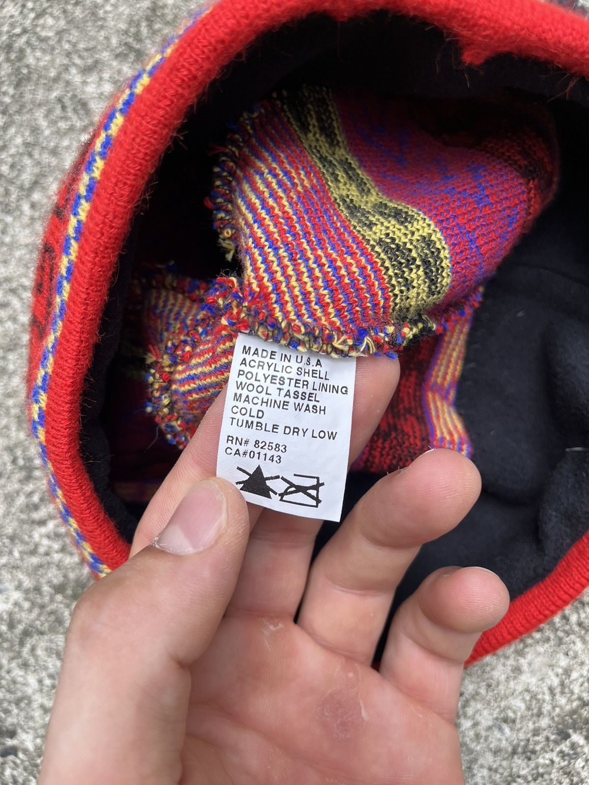 Vintage Vintage Turtle Furo Beanie Size ONE SIZE - 3 Thumbnail