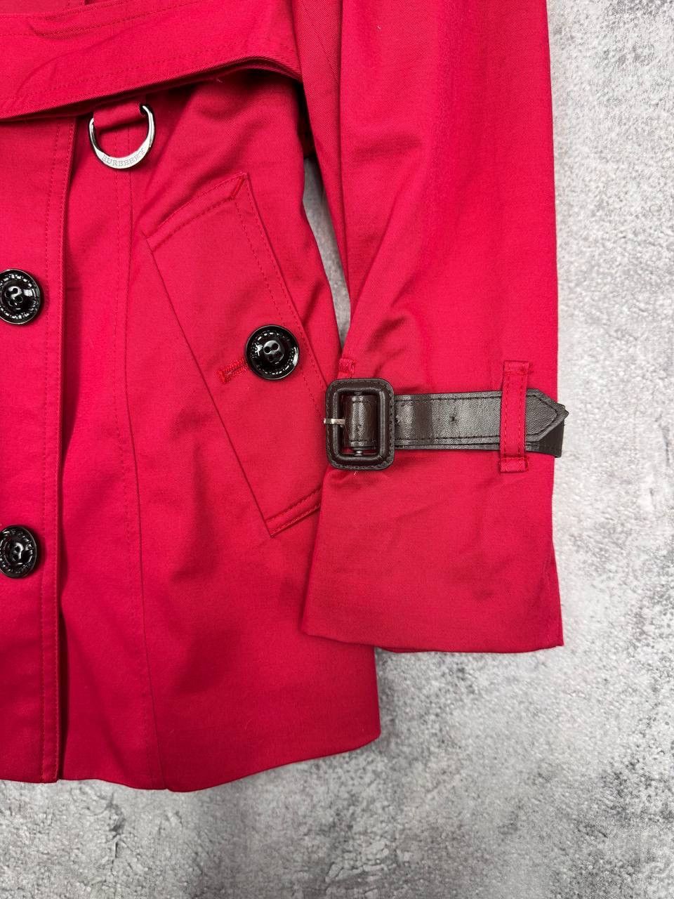 Burberry Burberry Women's Short Trench Coat Red Size S Size S / US 4 / IT 40 - 5 Thumbnail